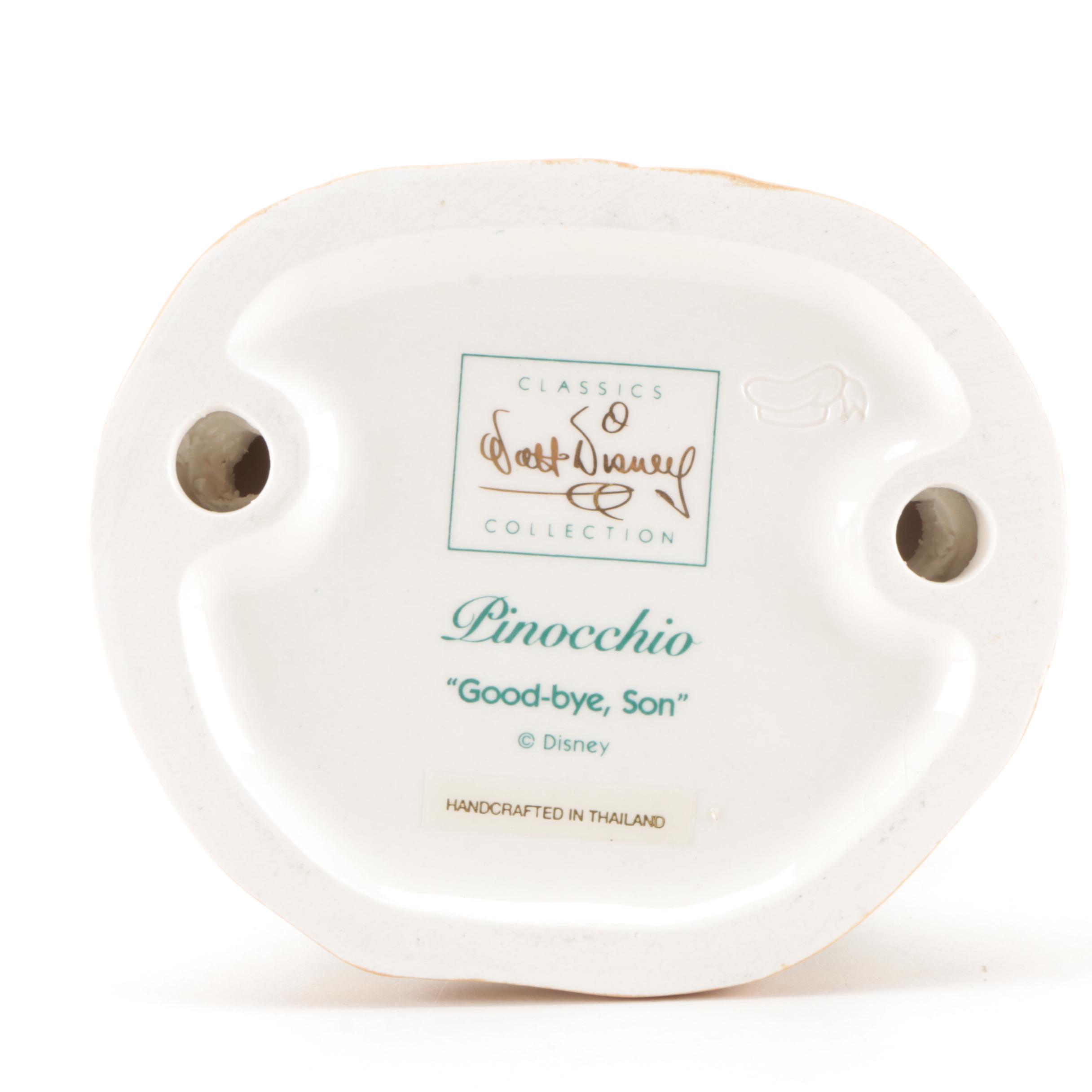 Walt Disney Classics Collection "Good-Bye, Son" and "Geppetto's Toy Hutch"