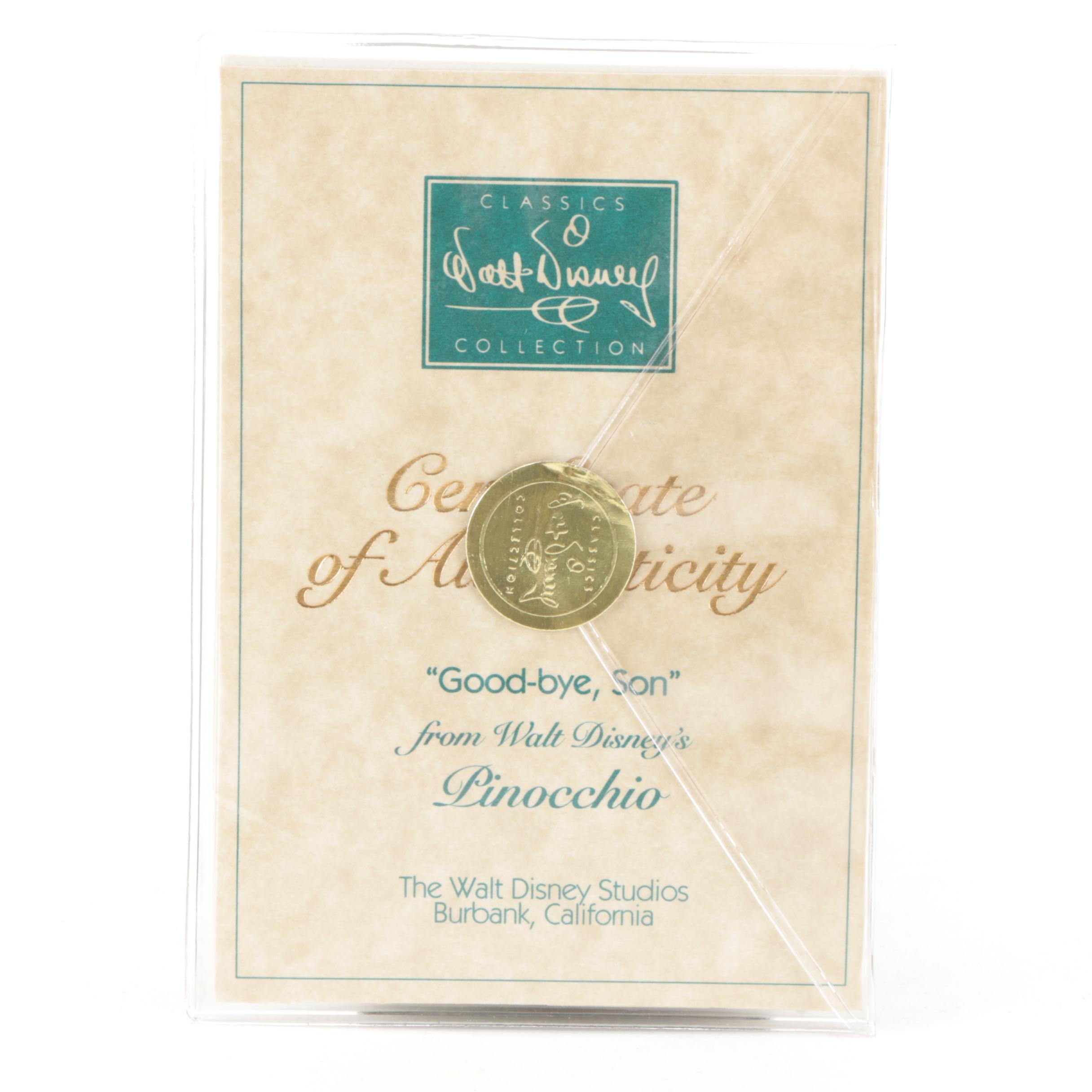 Walt Disney Classics Collection "Good-Bye, Son" and "Geppetto's Toy Hutch"