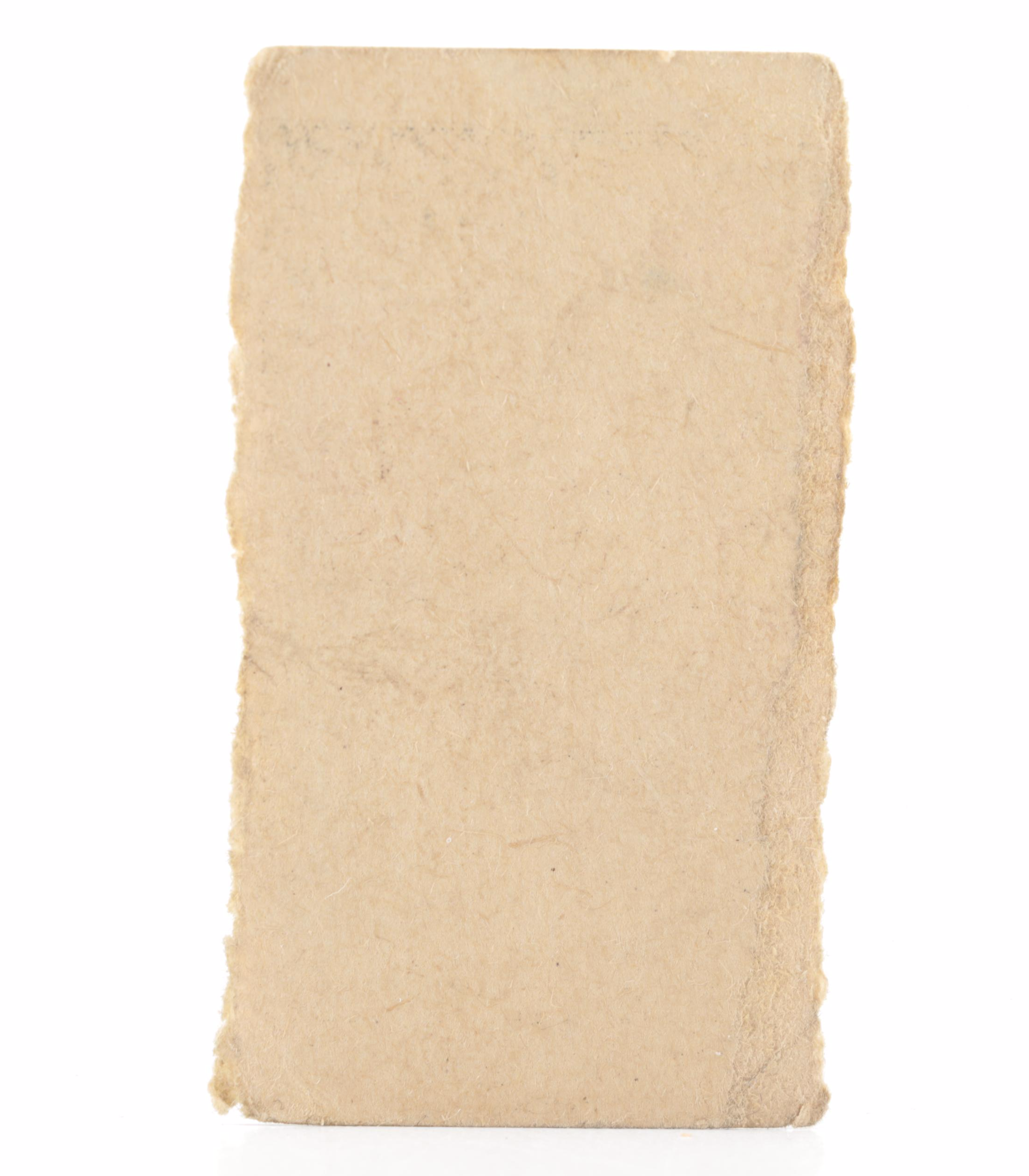 1926 W512 Babe Ruth #6 Yankees, A.L. Hand-Cut Baseball Strip Card