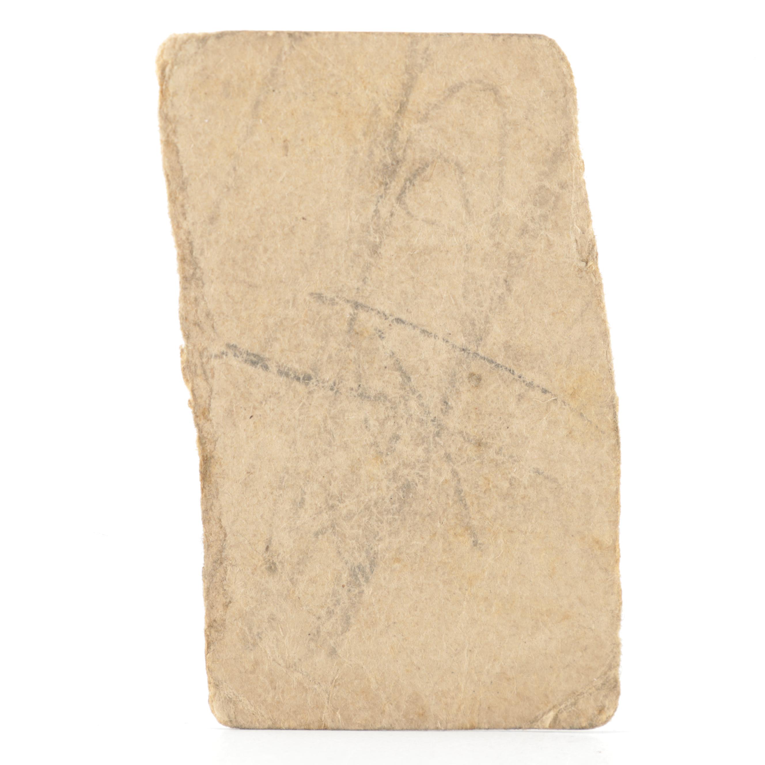 1926 W512 Rogers Hornsby #9 Cardinals Hand Cut Baseball Strip Card