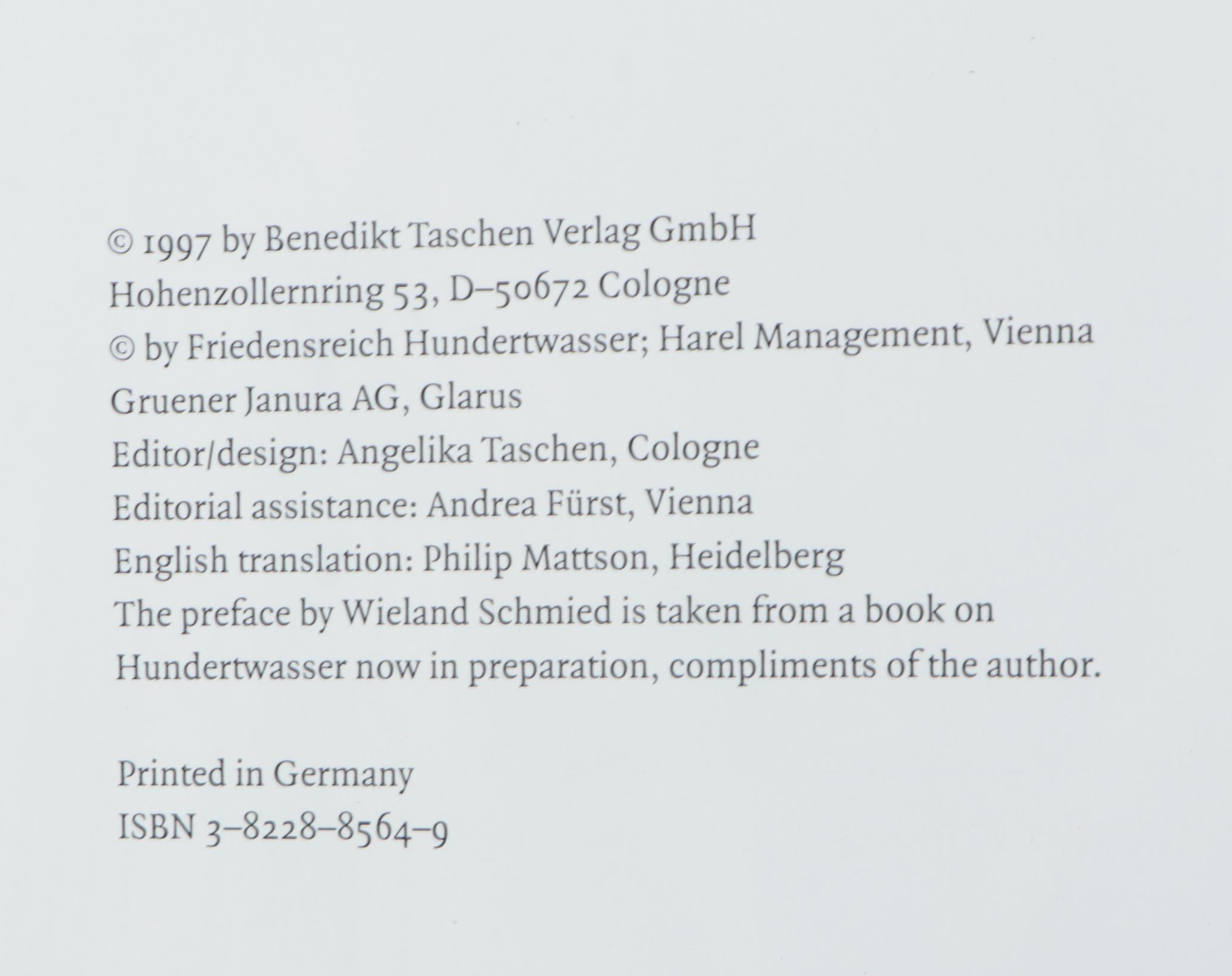 "Friedensreich Hundertwasser: The Complete Graphic Work, 1951–1986" and More