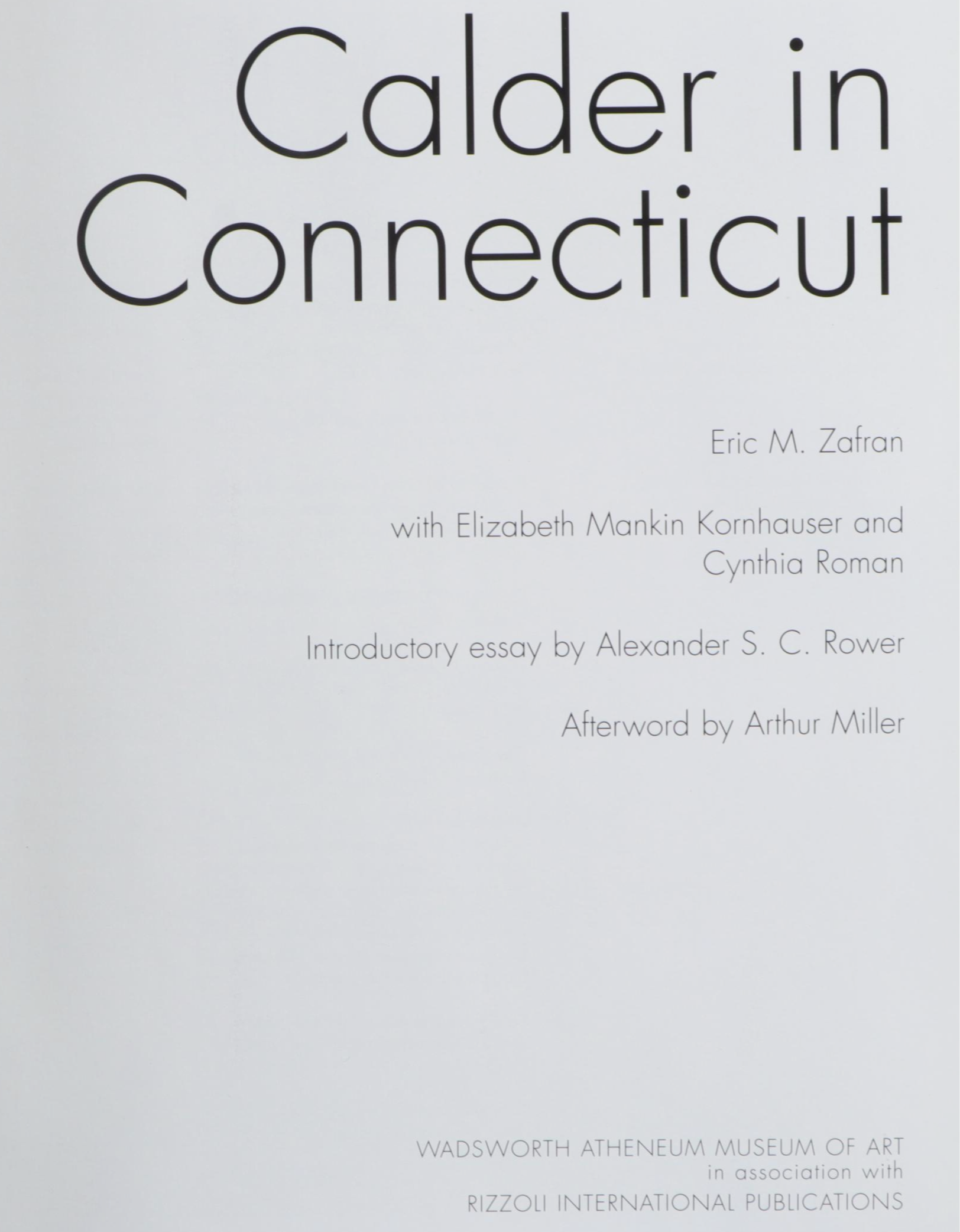 Calder Mobile Art Books