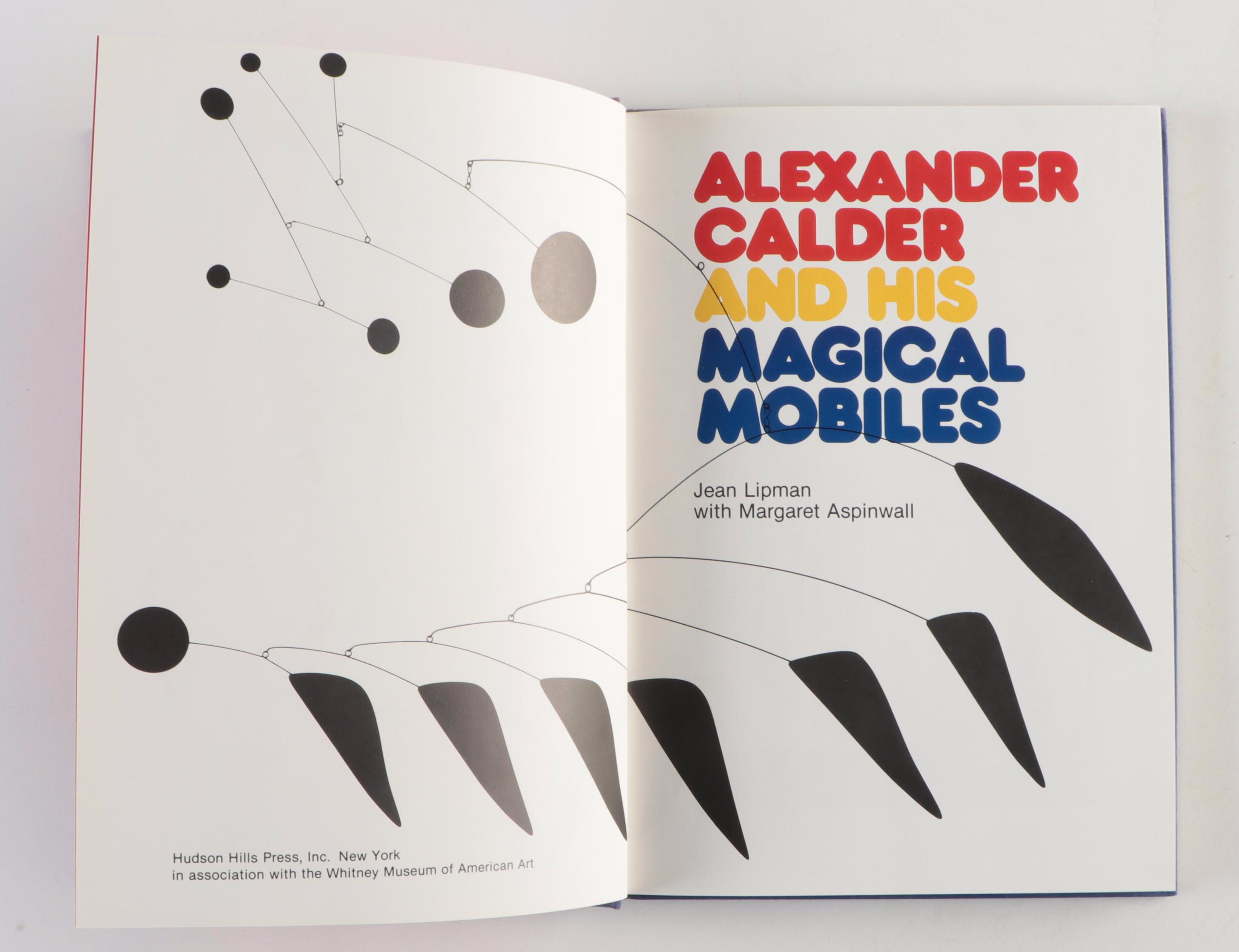 Calder Mobile Art Books