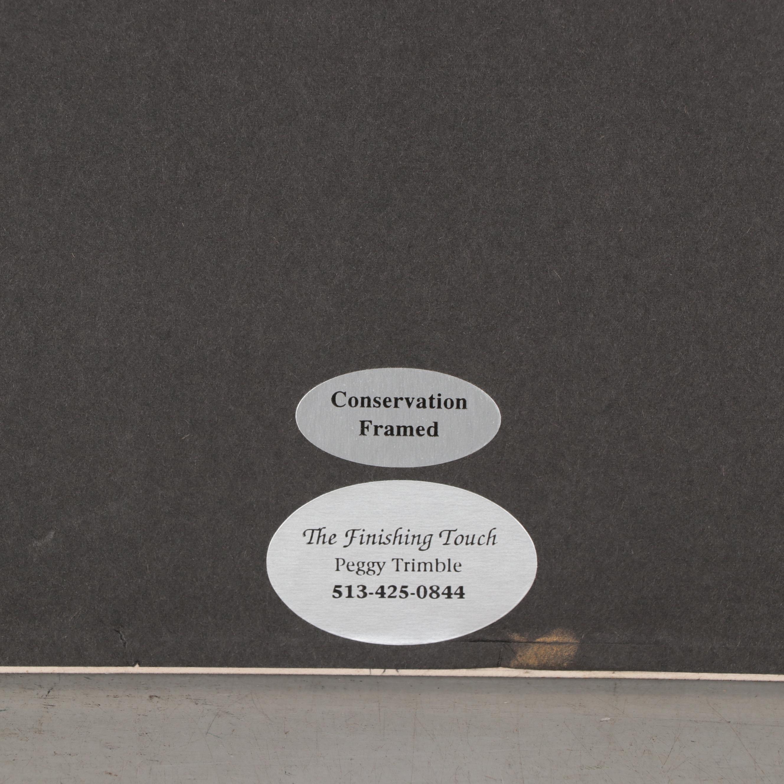 Hand-Colored Engraving Map "Buckinghamshire," Mid to Late 19th Century