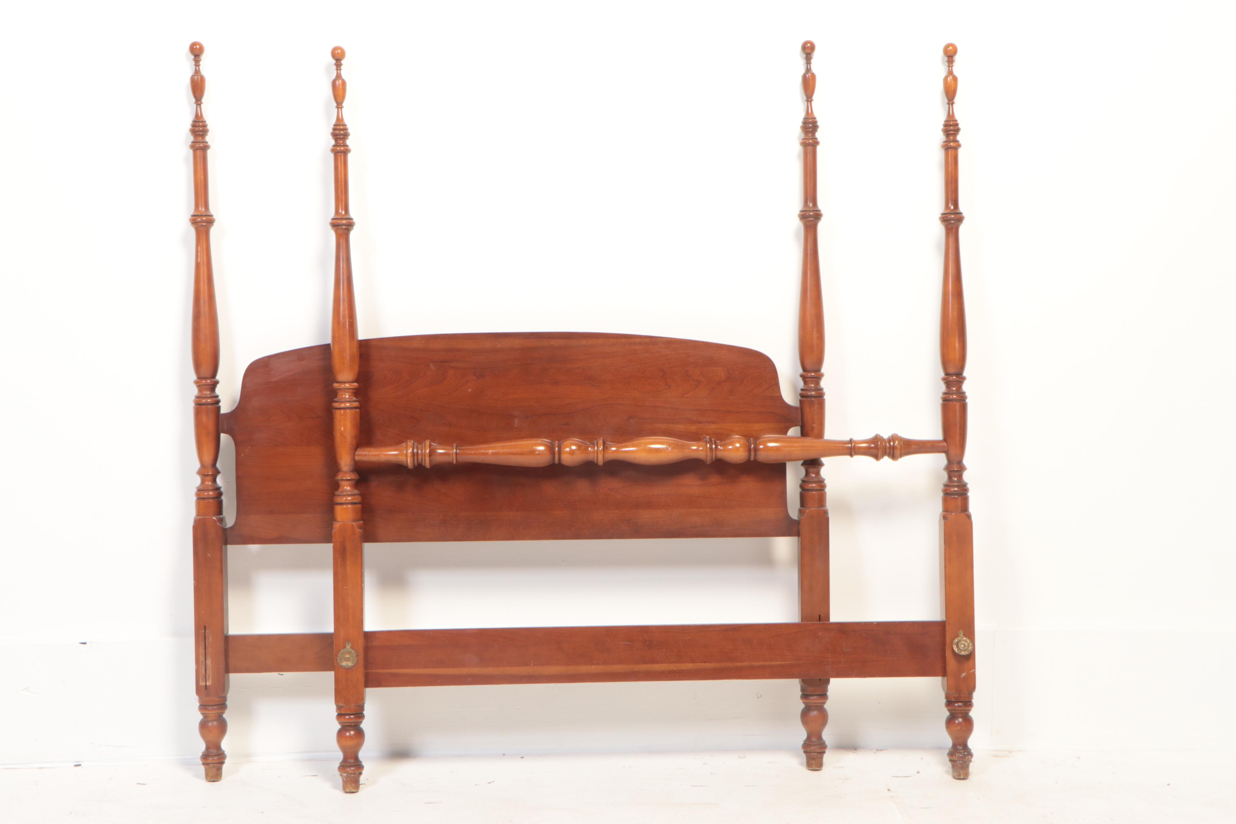 American Colonial Style Cherry Full Size Bed