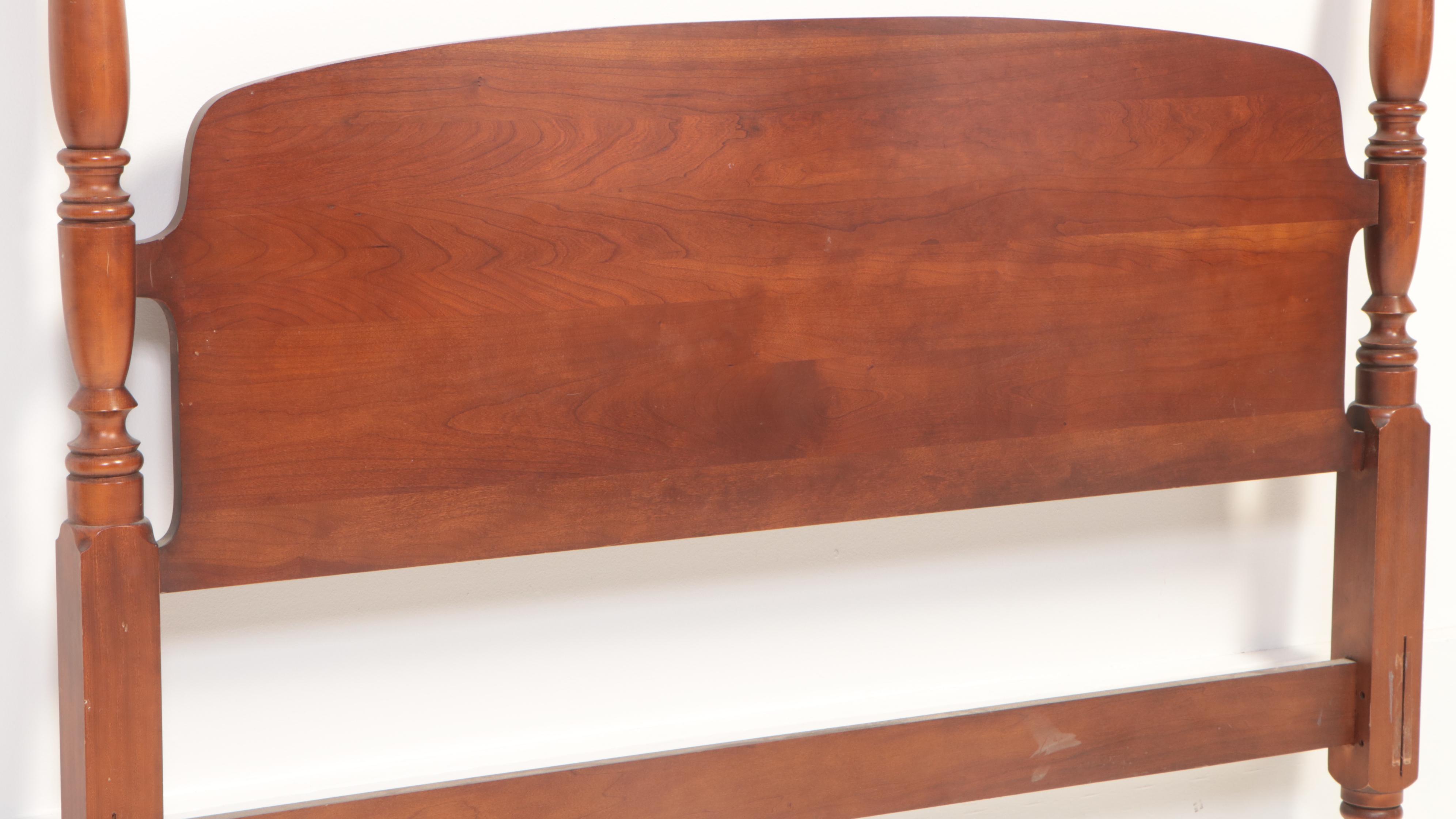 American Colonial Style Cherry Full Size Bed