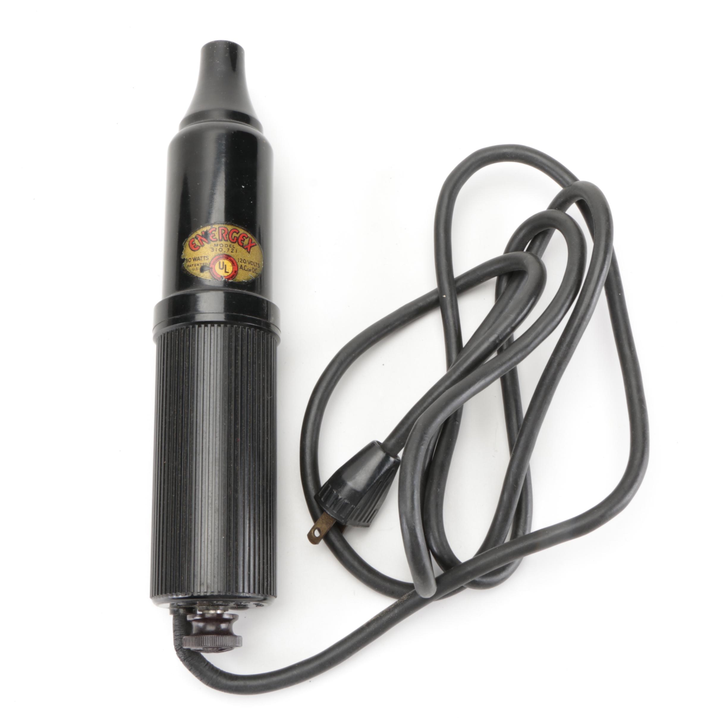 Energex Model 320,721 Violet Ray Machine, Early to Mid 20th Century