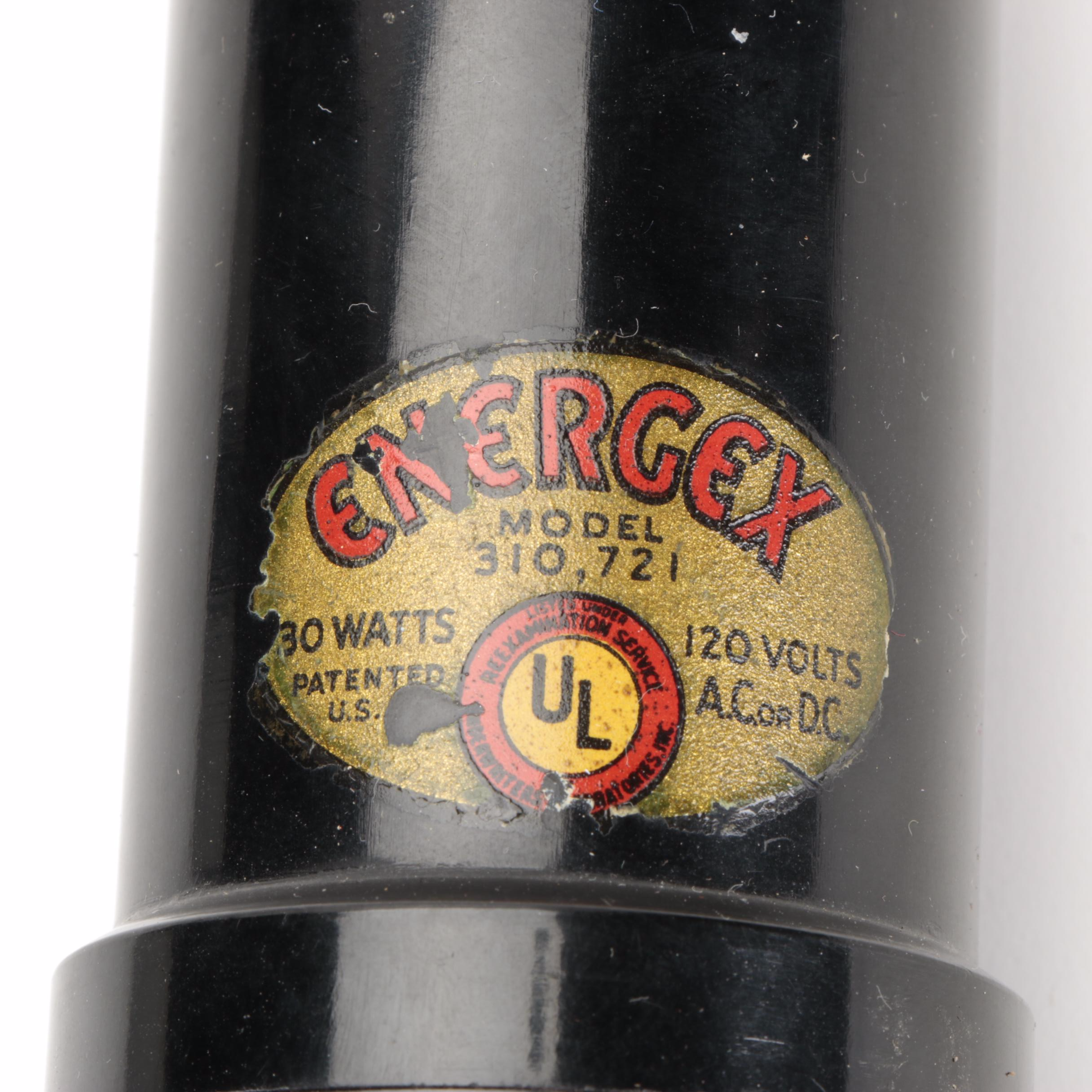 Energex Model 320,721 Violet Ray Machine, Early to Mid 20th Century