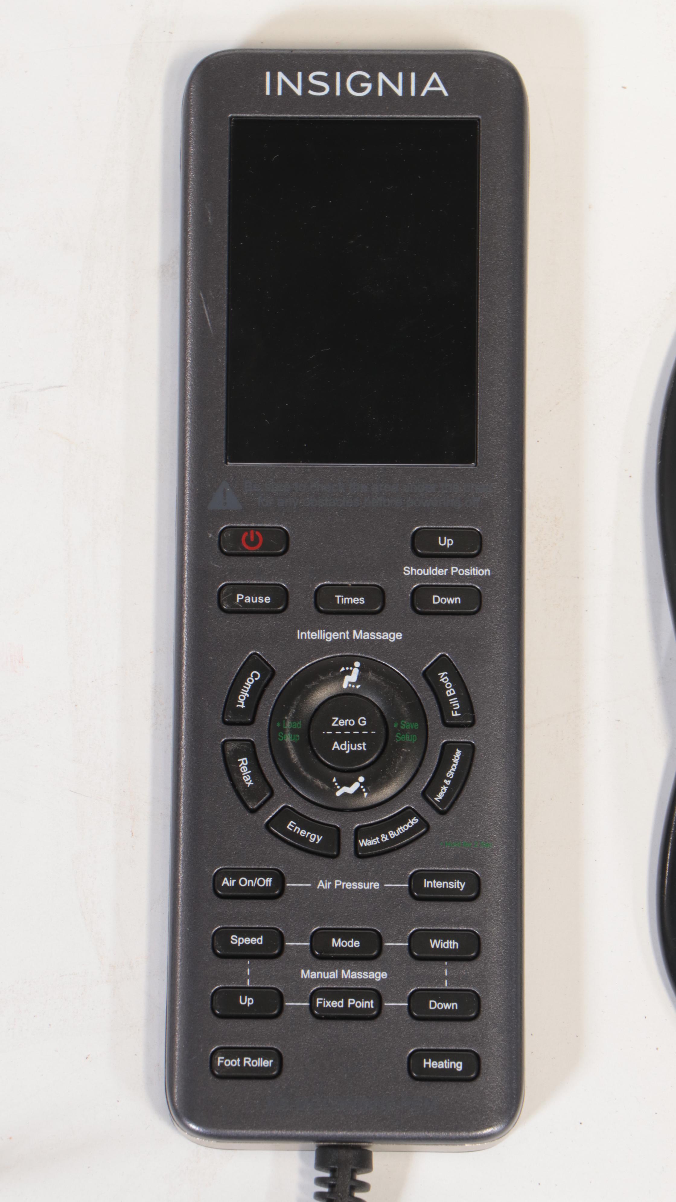 Insignia 2D Zero Gravity Full Body Massage Chair in Brown