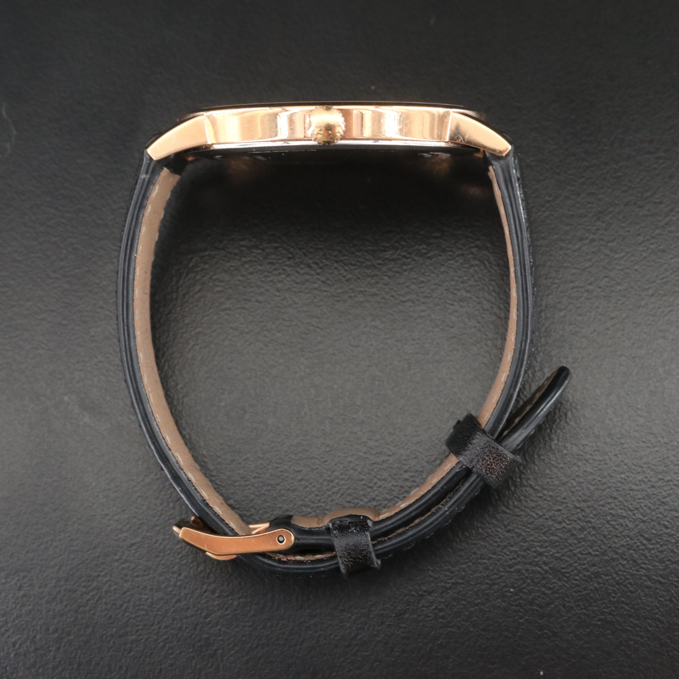 Movado Museum Rose Gold Tone Watch