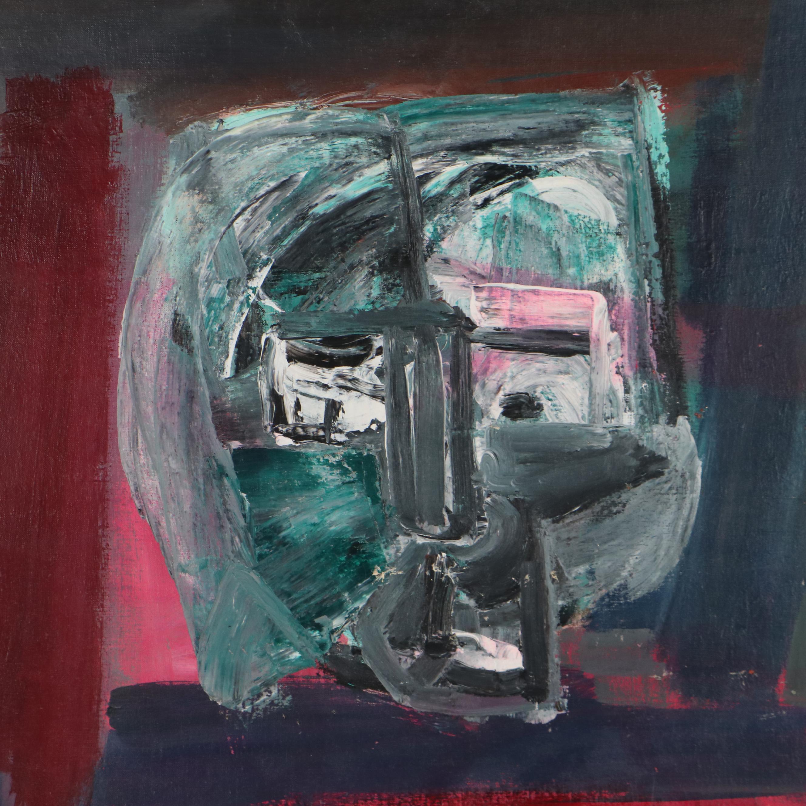 Bernice Fisher Stacy Oil Painting, Late 20th Century