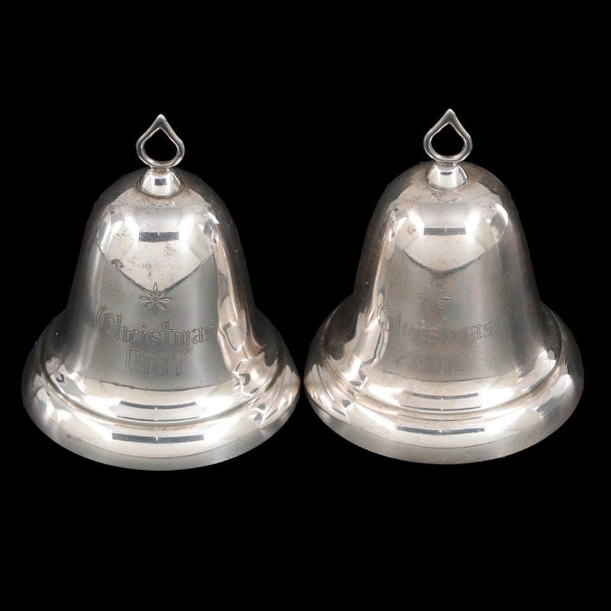 Reed & Barton Sterling Silver Christmas Bells