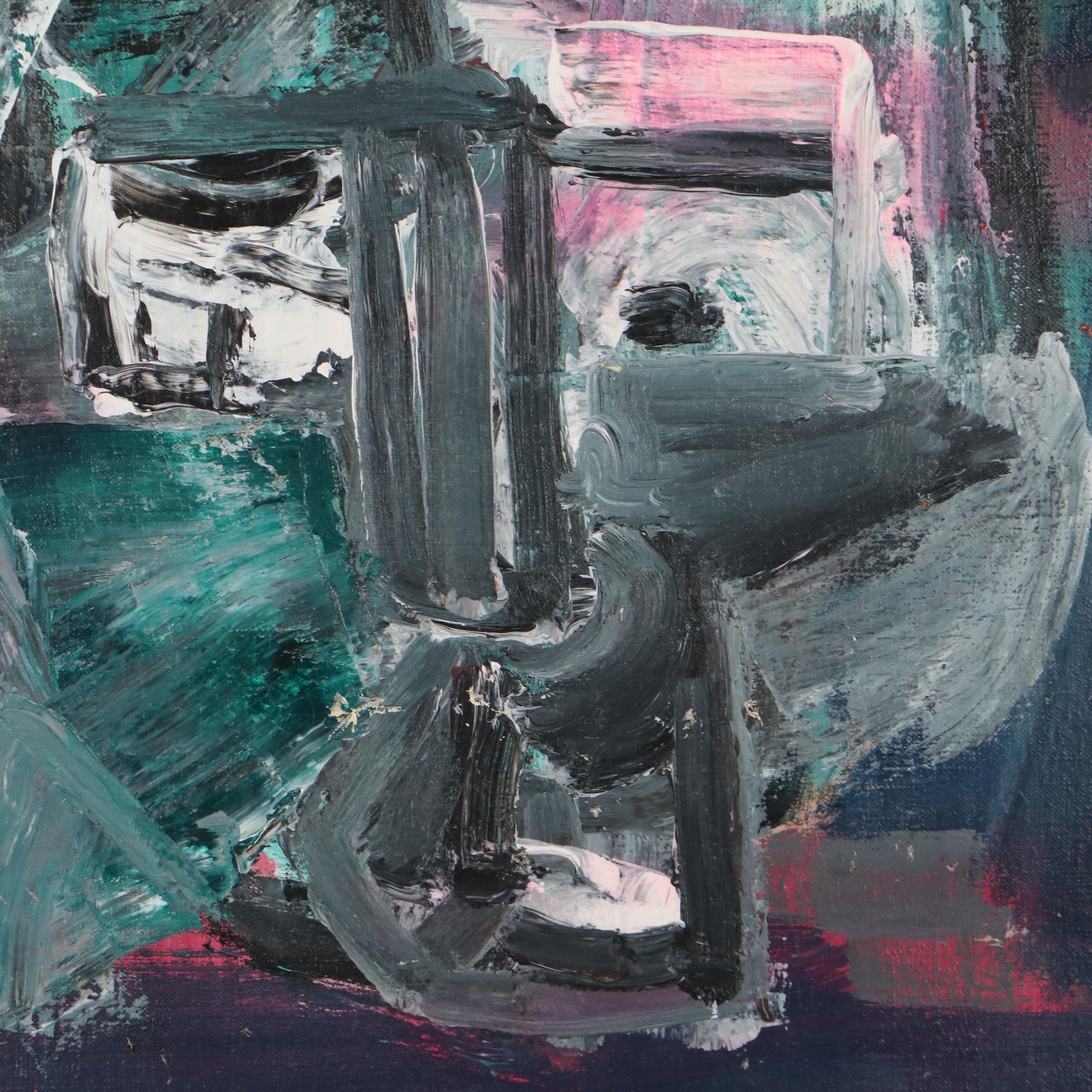 Bernice Fisher Stacy Oil Painting, Late 20th Century