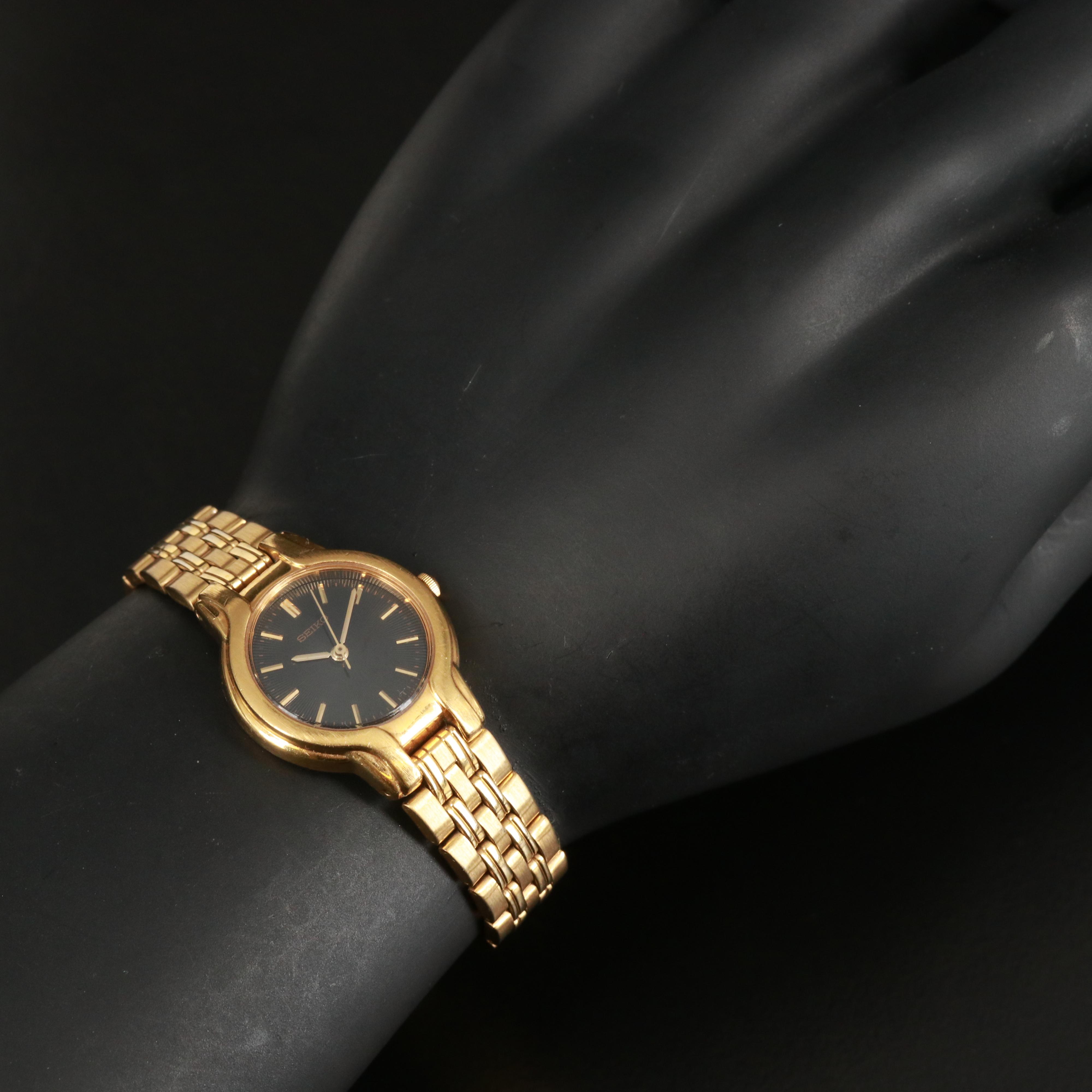 Seiko Sunburst Dial Watch