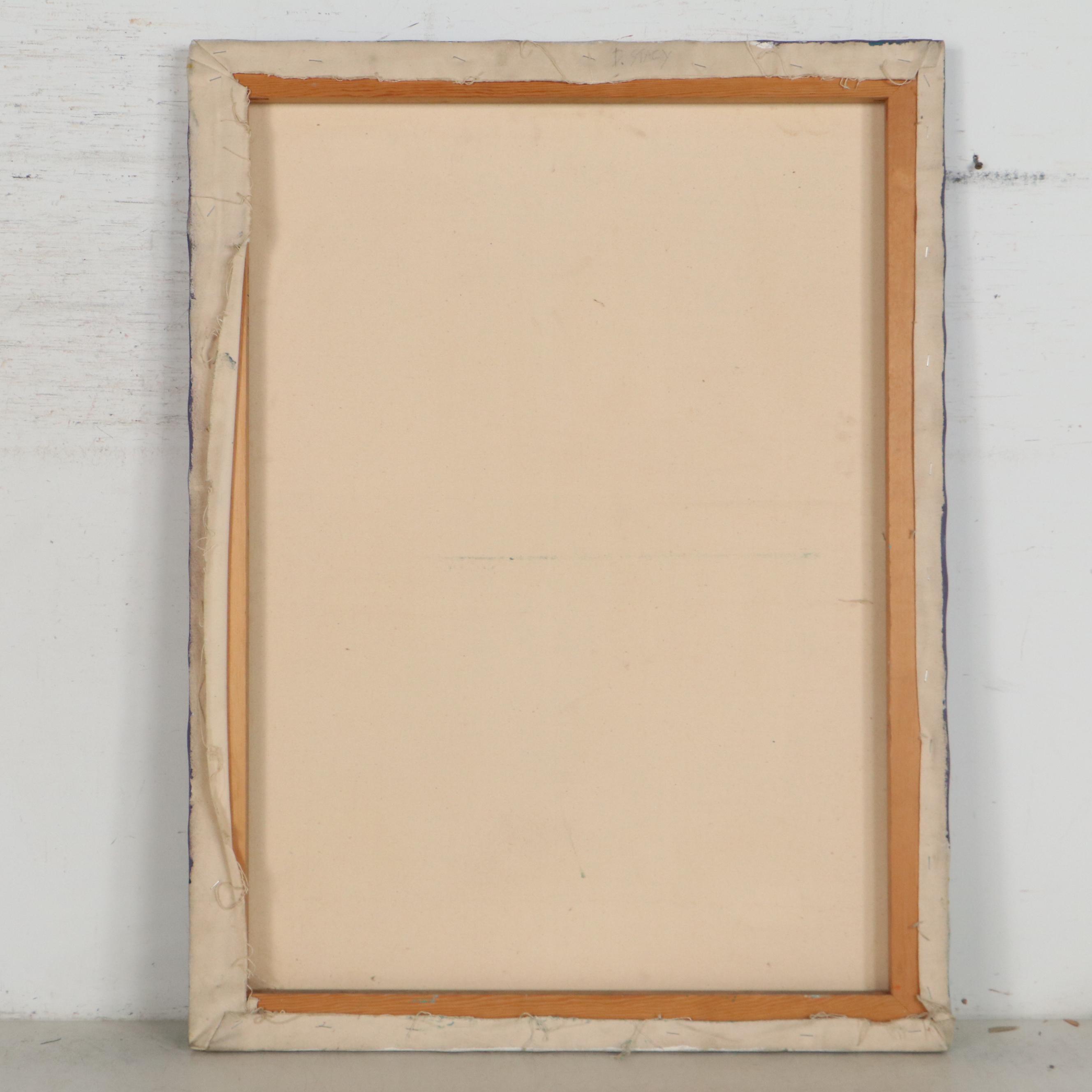 Don Stacy Figural Oil Painting