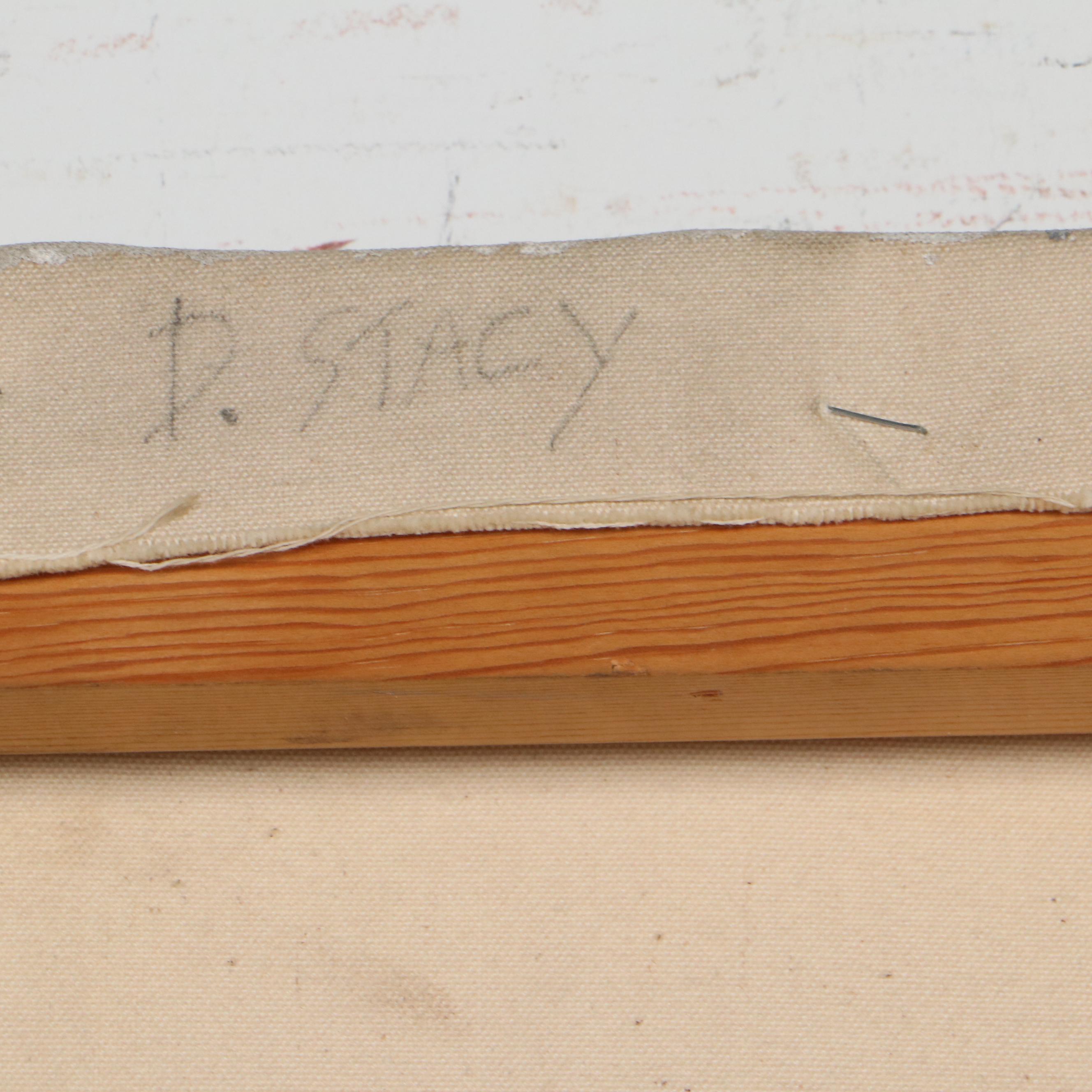 Don Stacy Figural Oil Painting