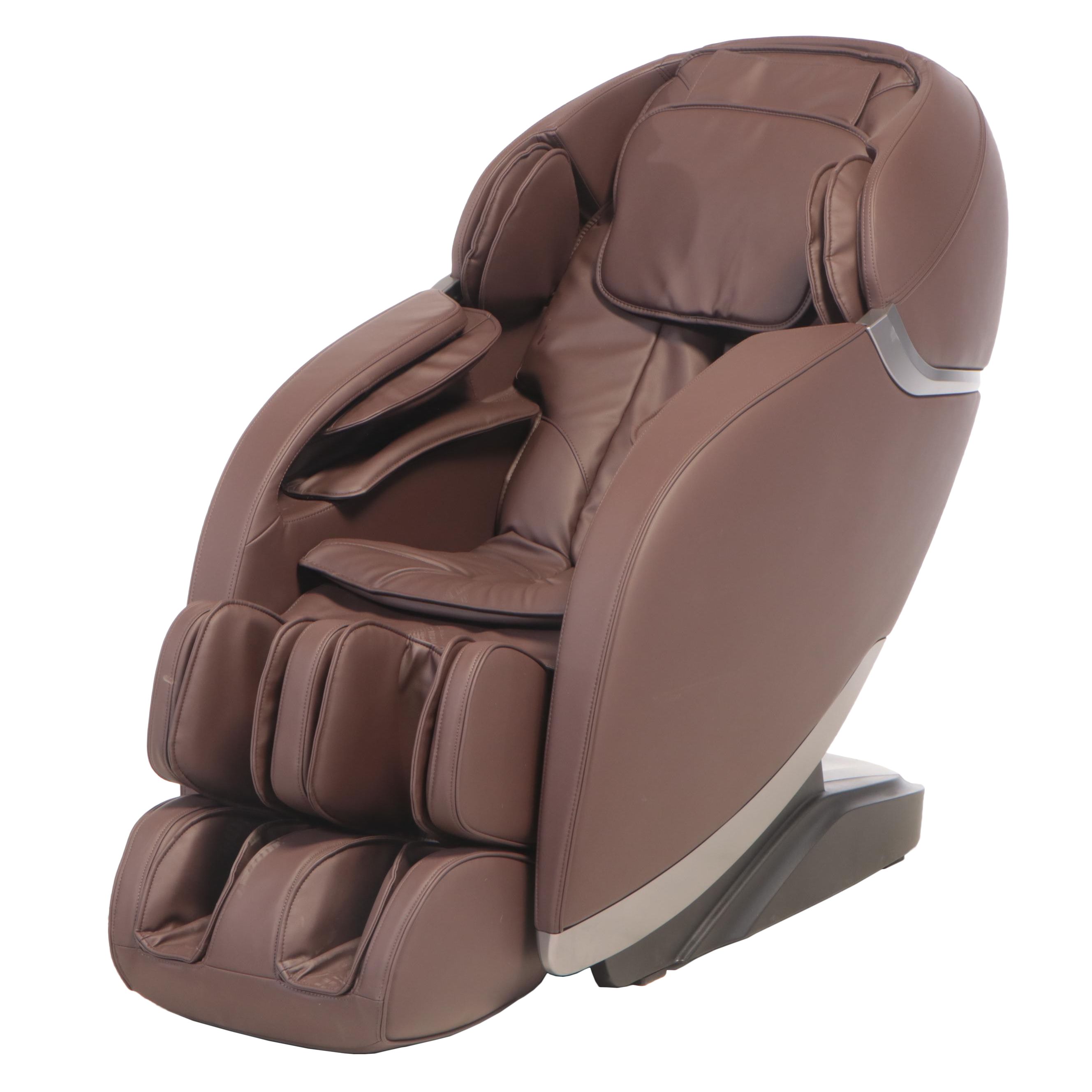 Insignia 2D Zero Gravity Full Body Massage Chair in Brown