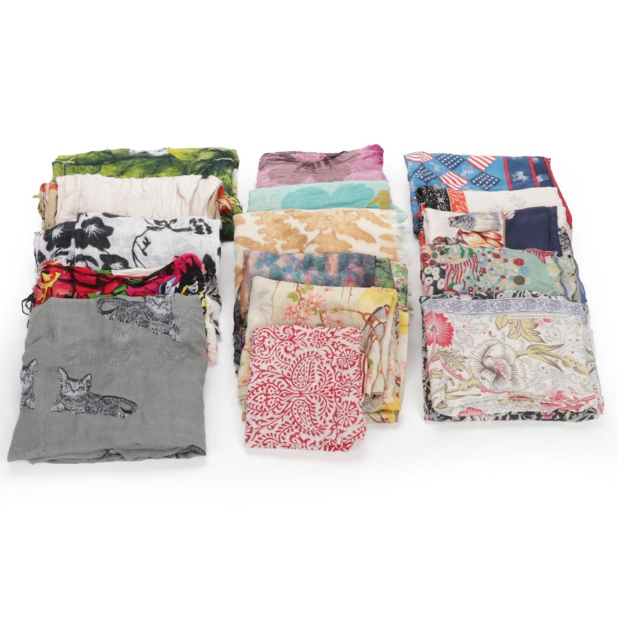 Scarves and Wraps Featuring Moma and Art Institute of Chicago
