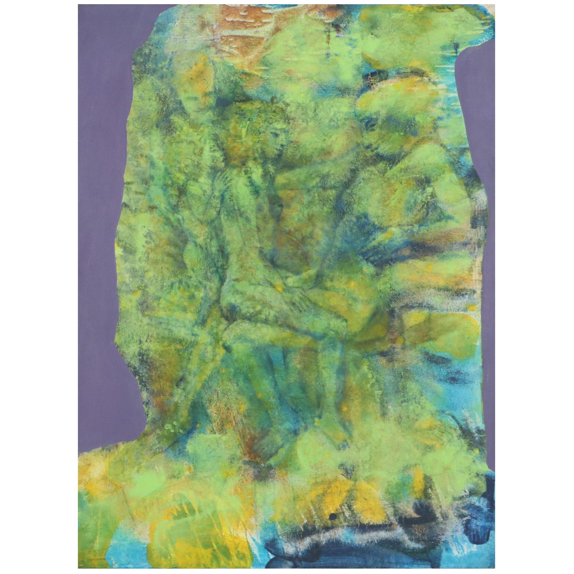 Don Stacy Figural Oil Painting