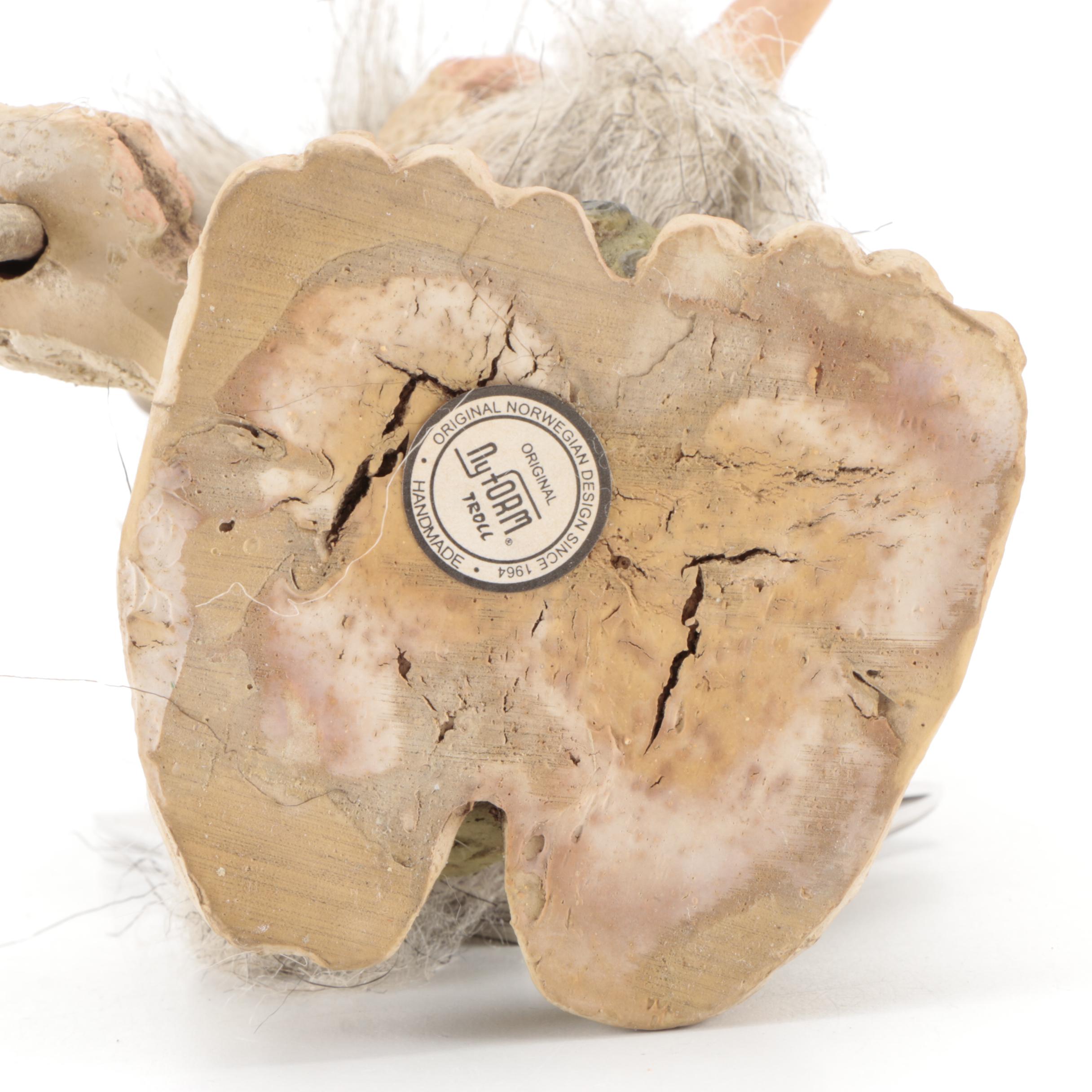 Nyform Handmade Norwegian Resin Troll Figurines
