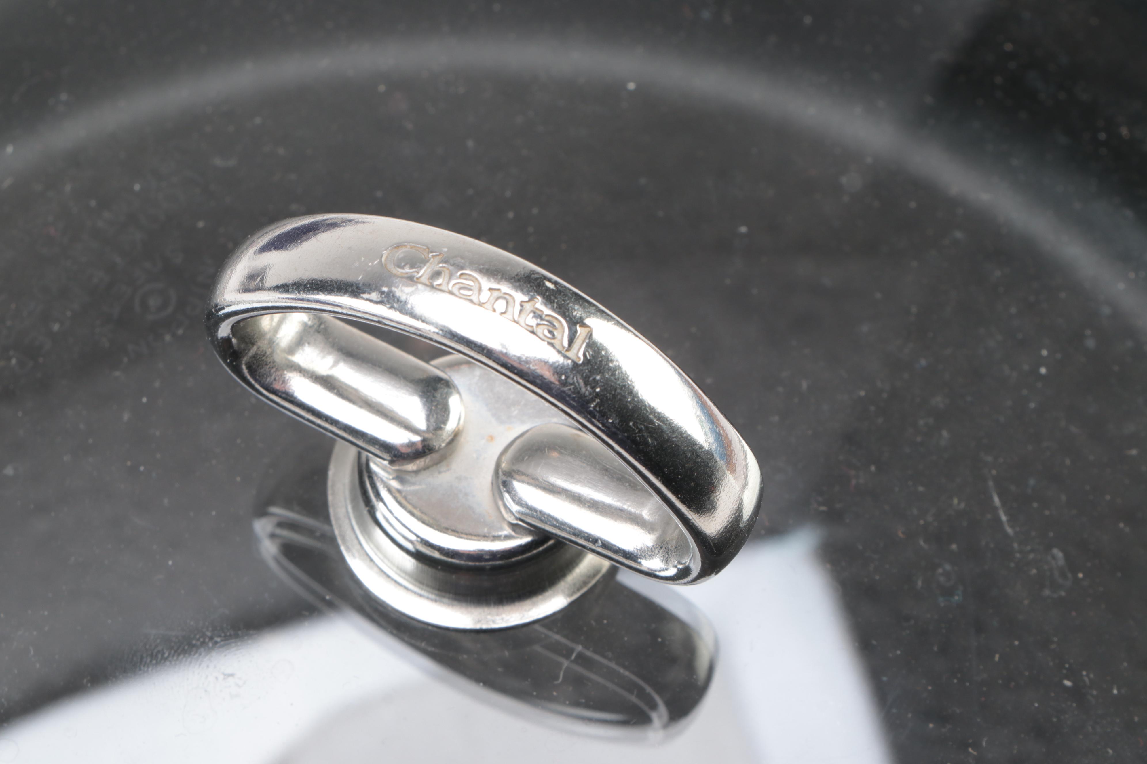 Chantal Blue Enameled Steel Cookware, Late 20th Century