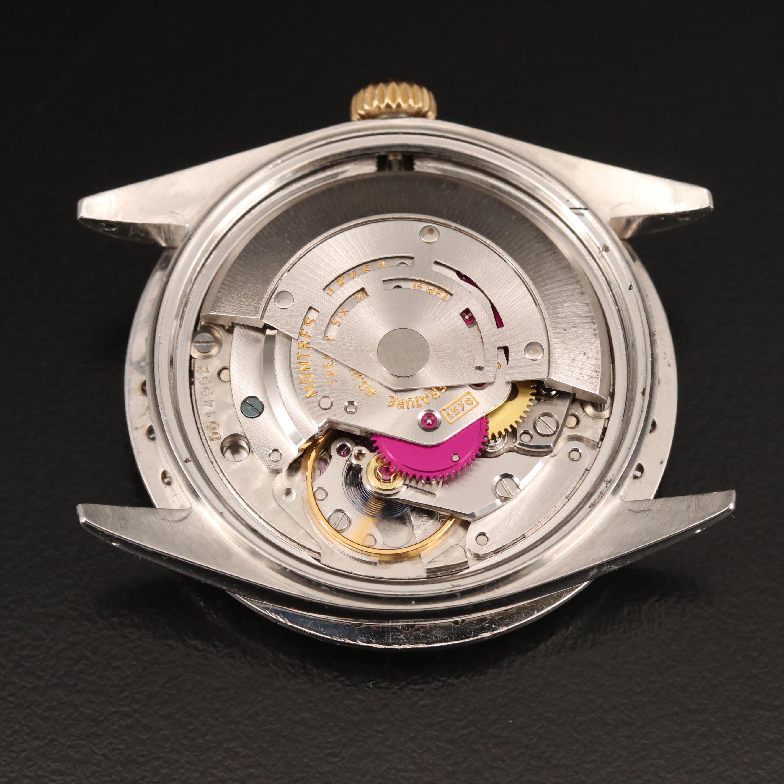 1972 Rolex Datejust Pie Pan Dial with 2.56 CTW Diamond Bezel Model 1601