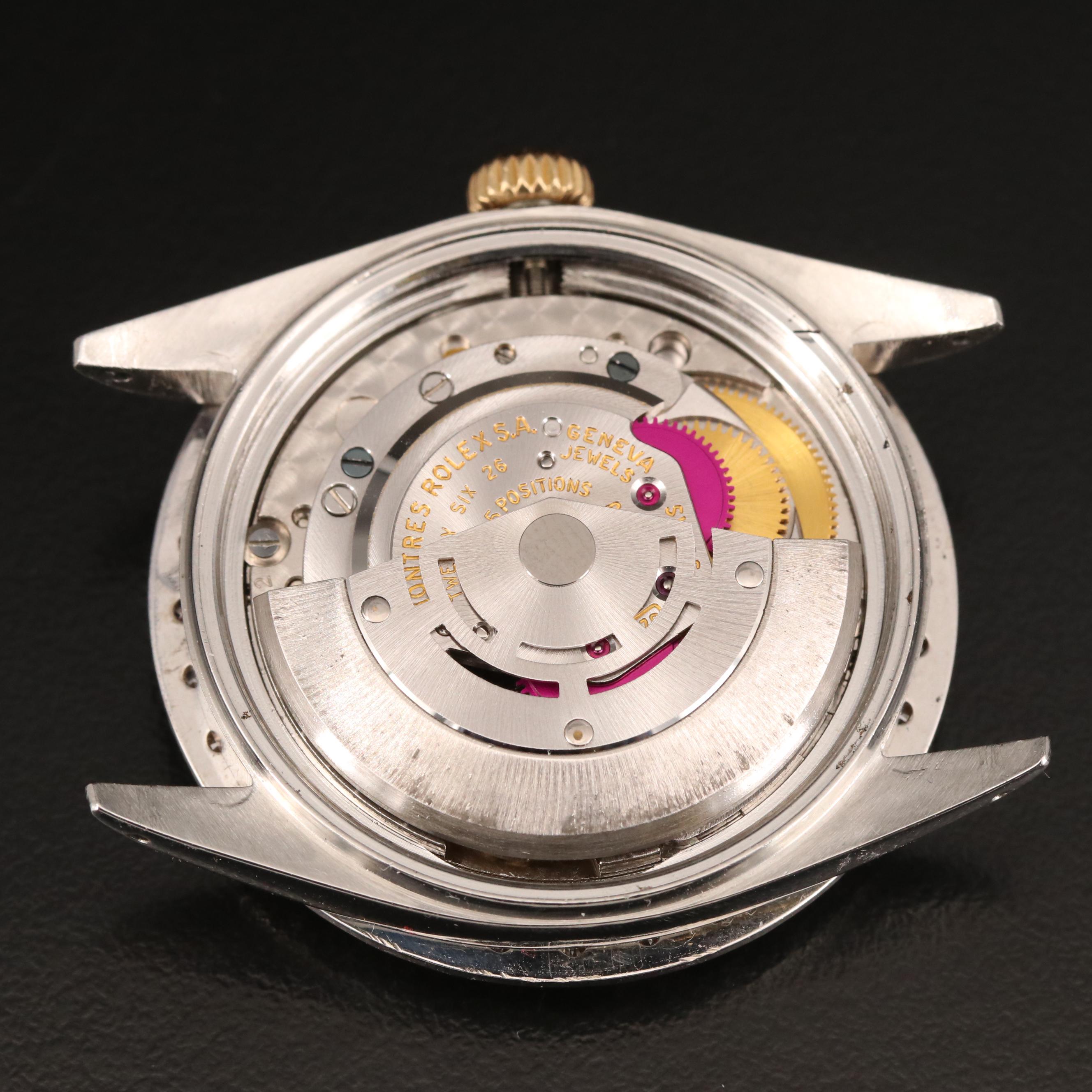 1972 Rolex Datejust Pie Pan Dial with 2.56 CTW Diamond Bezel Model 1601