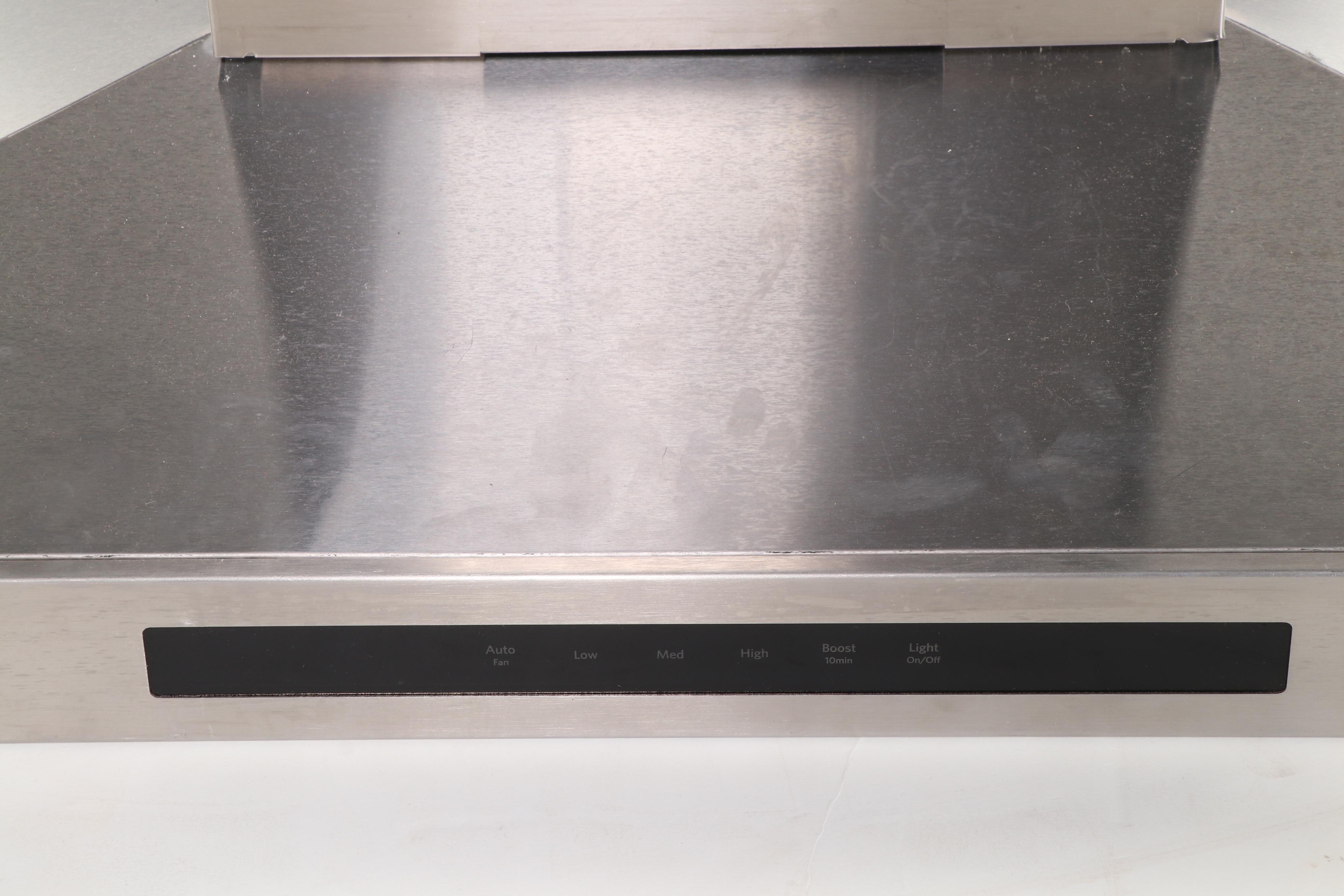 KitchenAid 36" Wall-Mount 3-Speed Canopy Hood in Stainless Steel