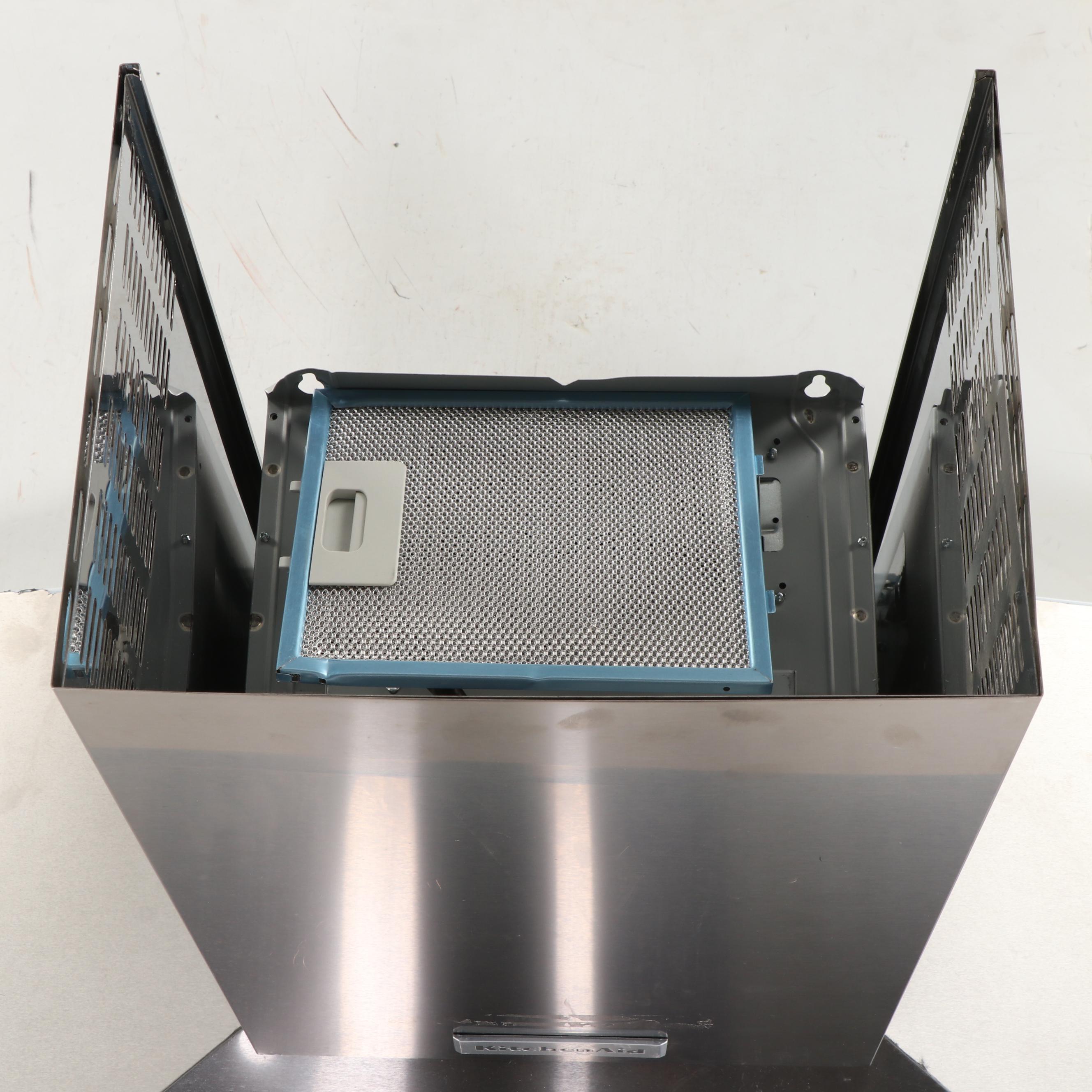 KitchenAid 36" Wall-Mount 3-Speed Canopy Hood in Stainless Steel