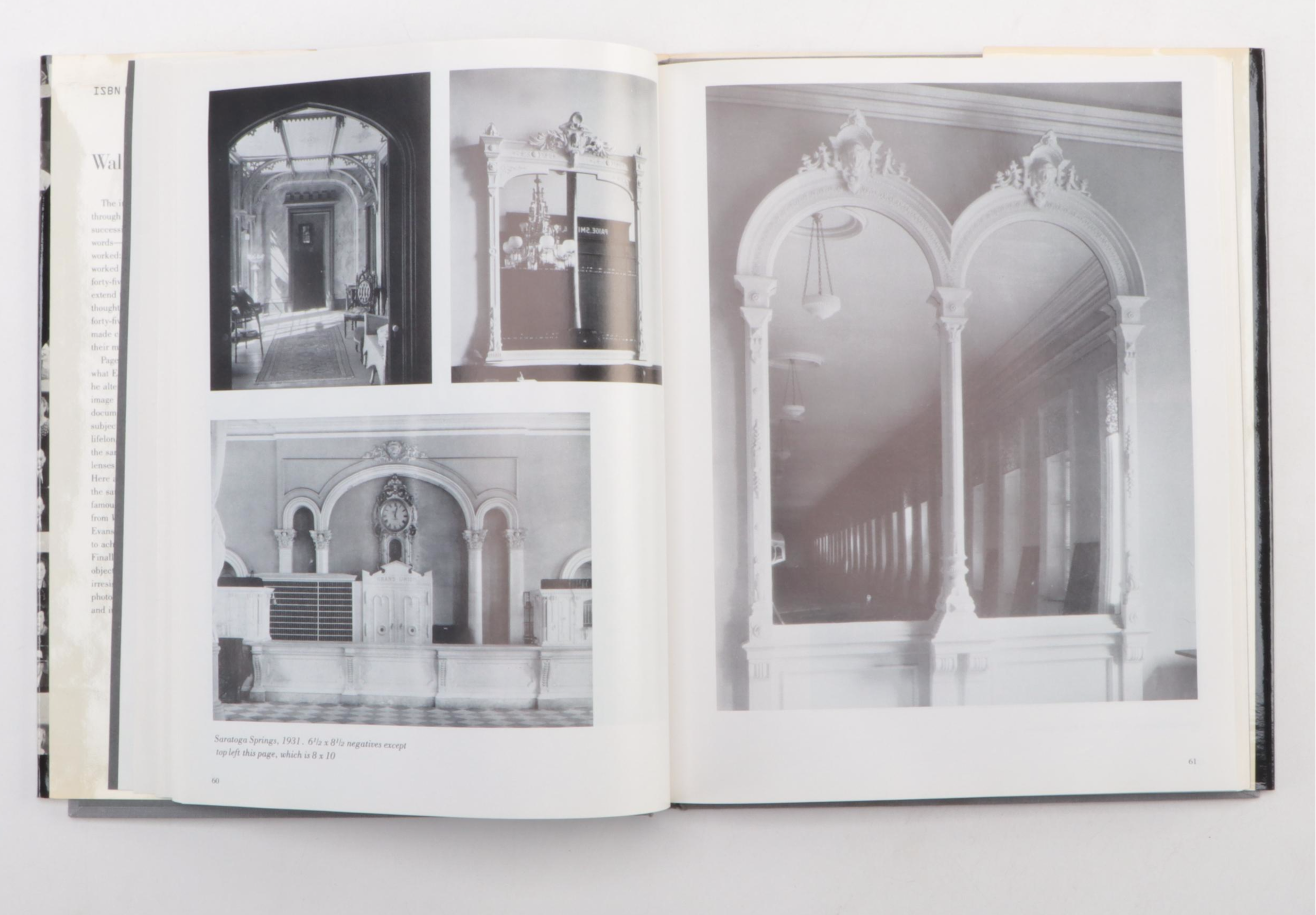 First Edition "Walker Evans at Work" and Other Photography Book by Walter Evans