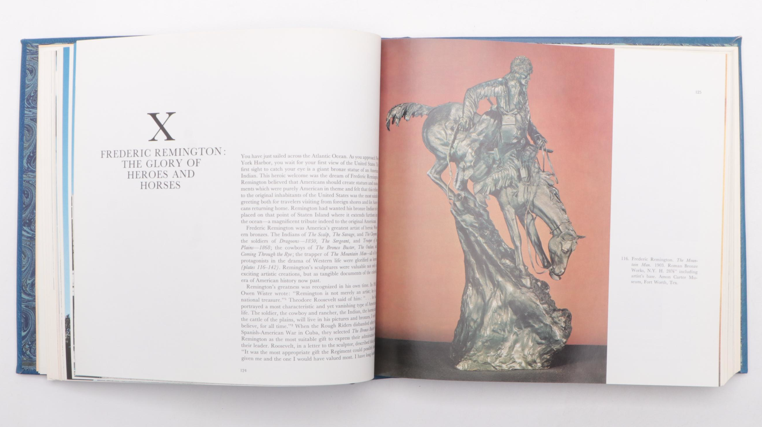 Signed Limited Edition "Bronzes of the American West" by Patricia Janis Broder