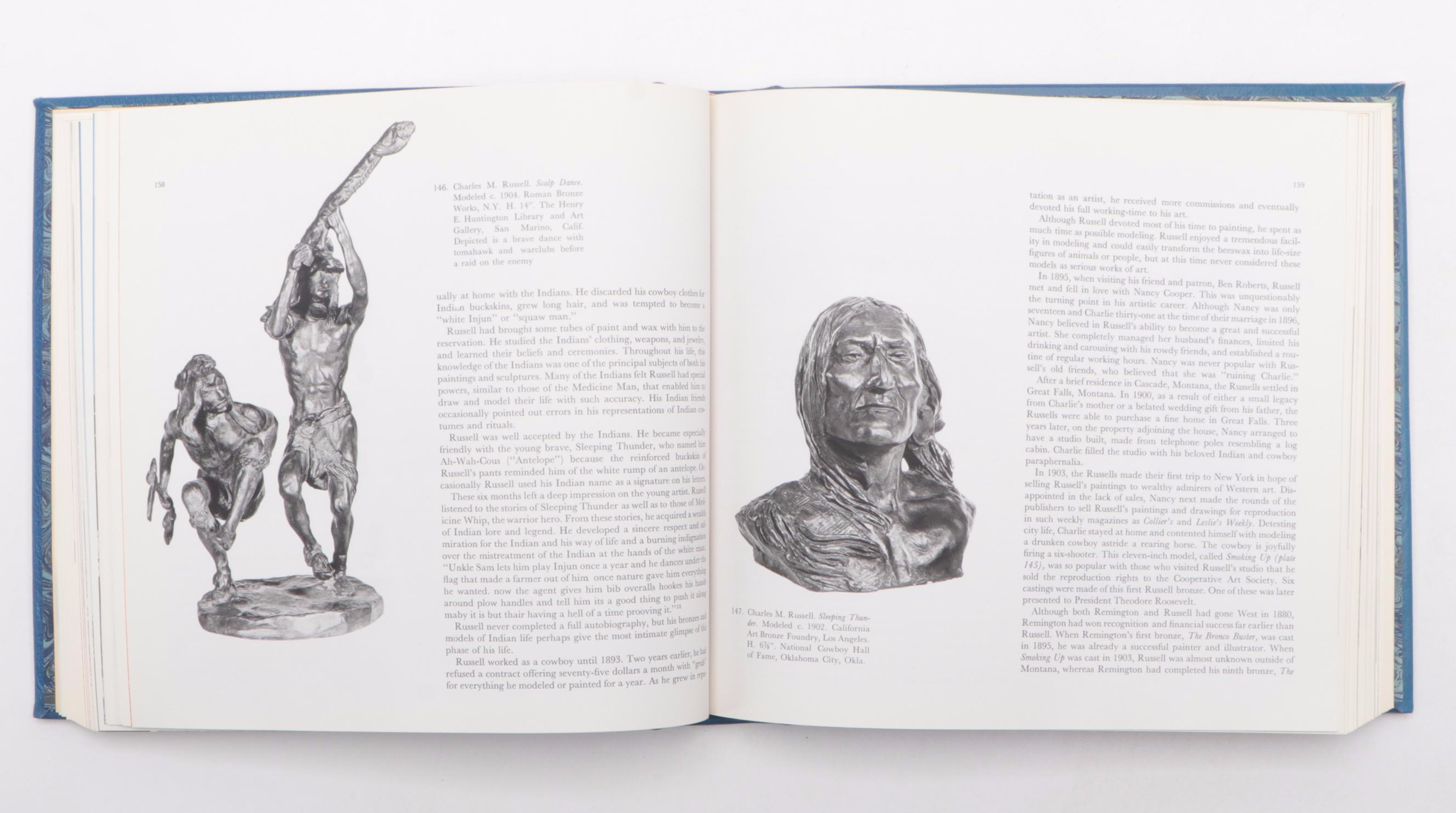 Signed Limited Edition "Bronzes of the American West" by Patricia Janis Broder