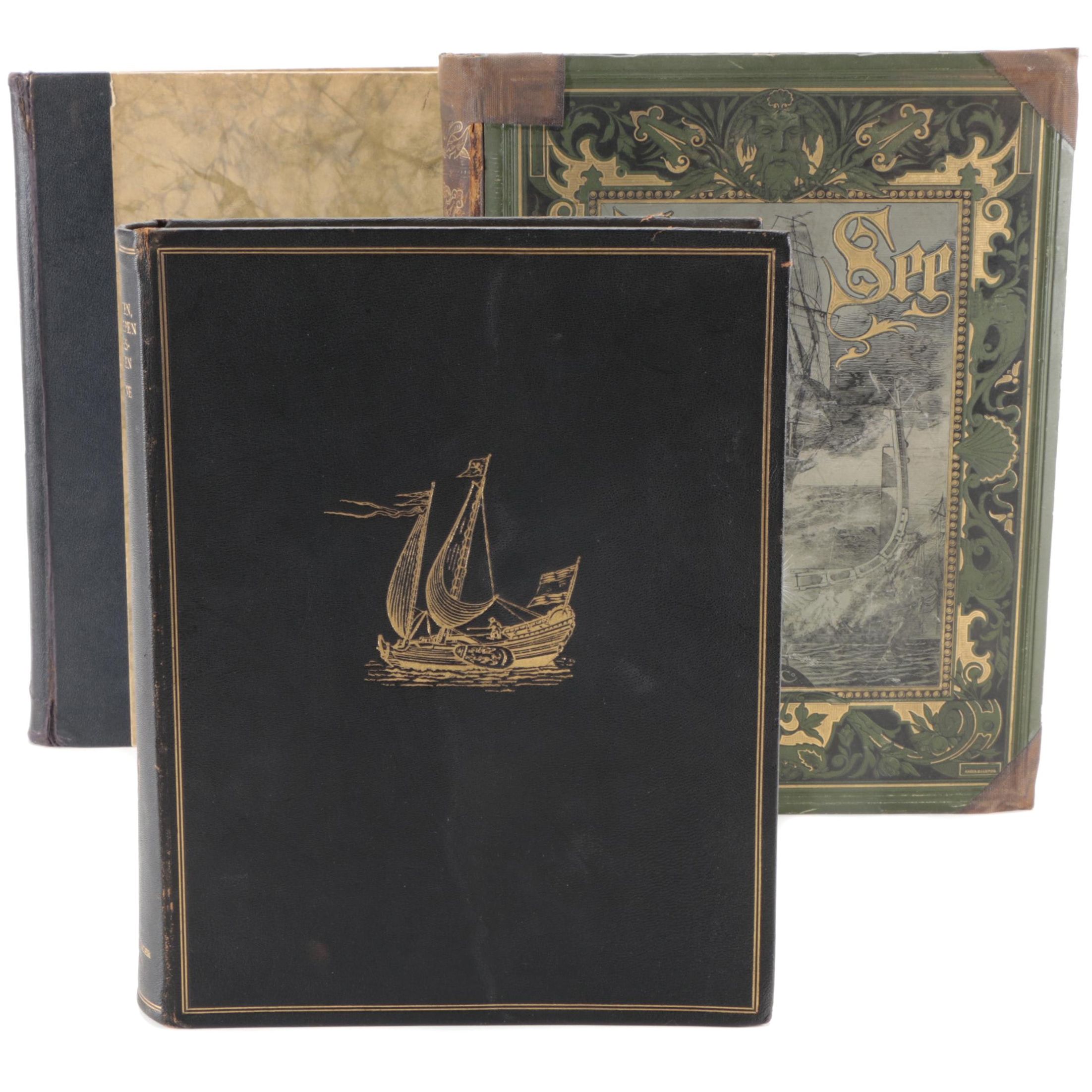 "Zur See" by Ludwig von Henk and More Foreign Language Martime History Books