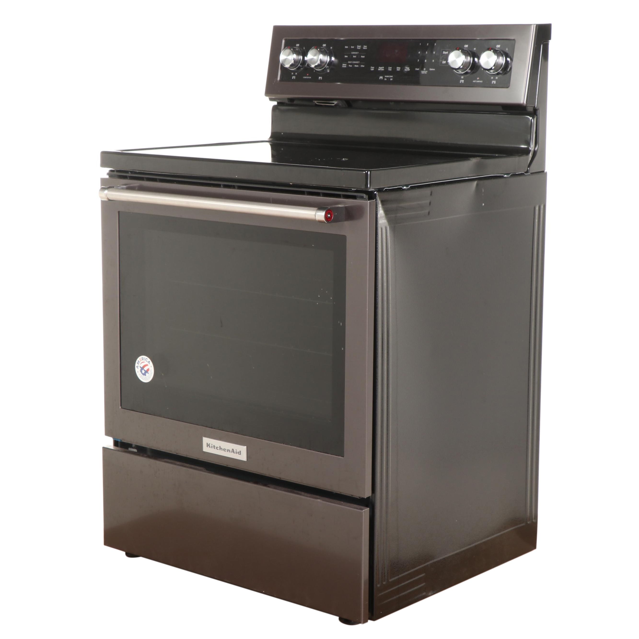 KitchenAid 6.4 Cu. Ft. Self-Cleaning Freestanding Electric Convection Range