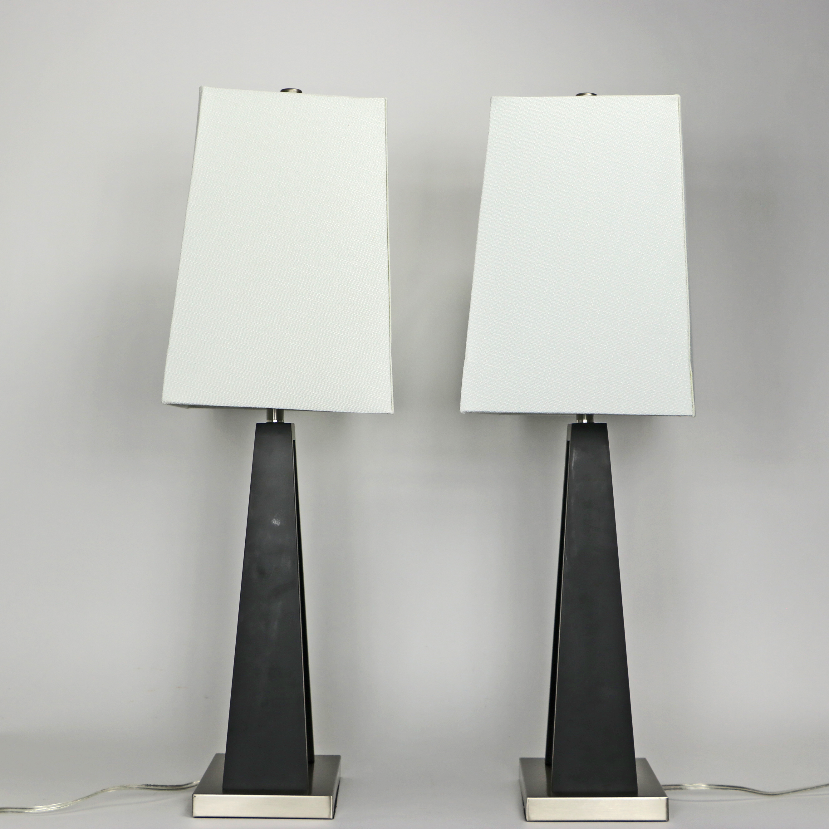 Modern Style Table Lamps with Fabric Shades
