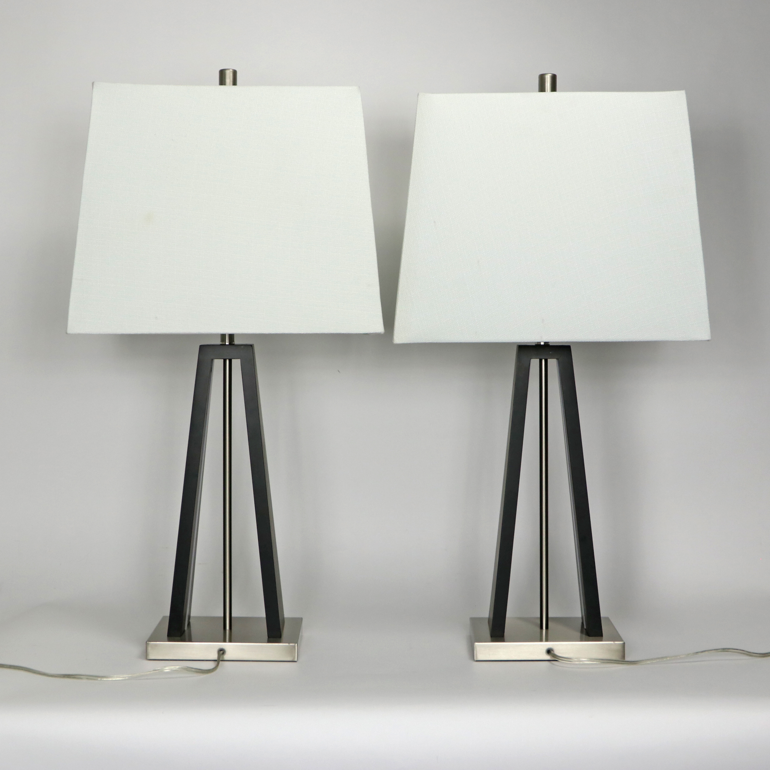Modern Style Table Lamps with Fabric Shades