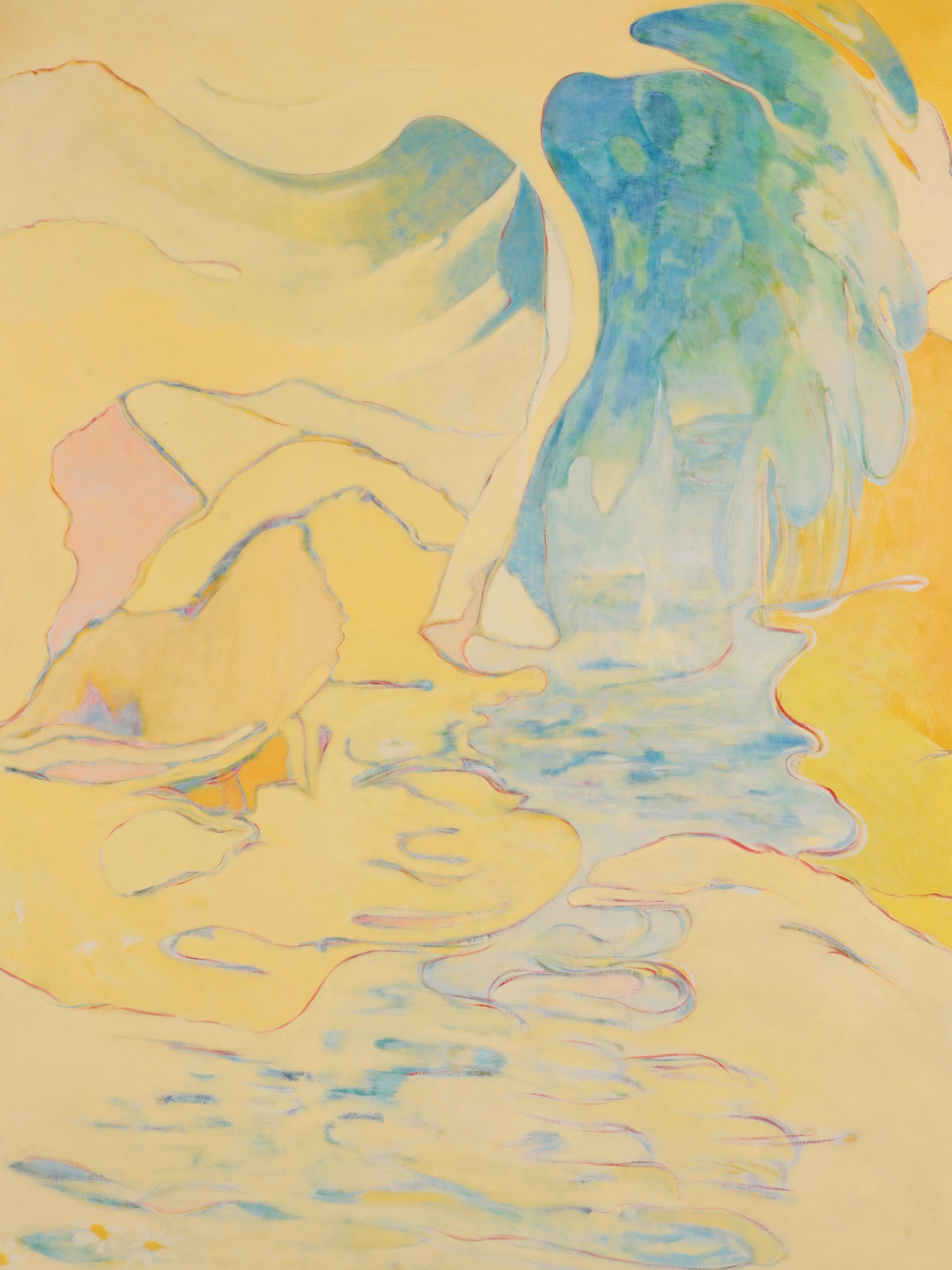 Ronald Newman Oil Painting "Morning Illuminations," 1995