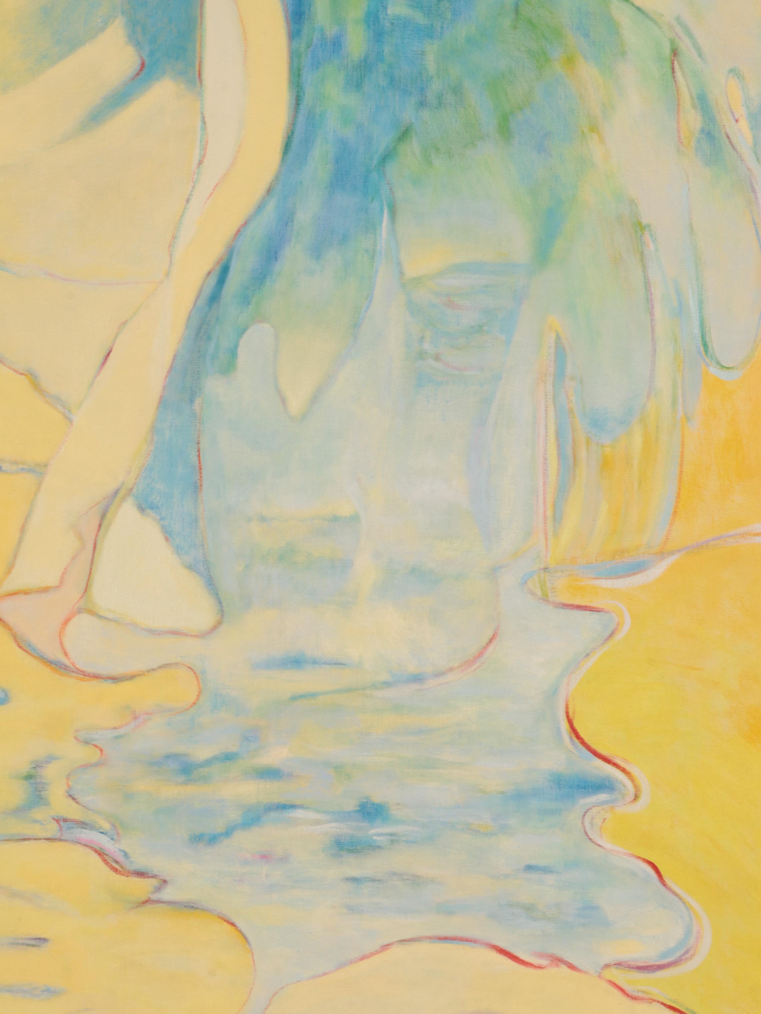 Ronald Newman Oil Painting "Morning Illuminations," 1995