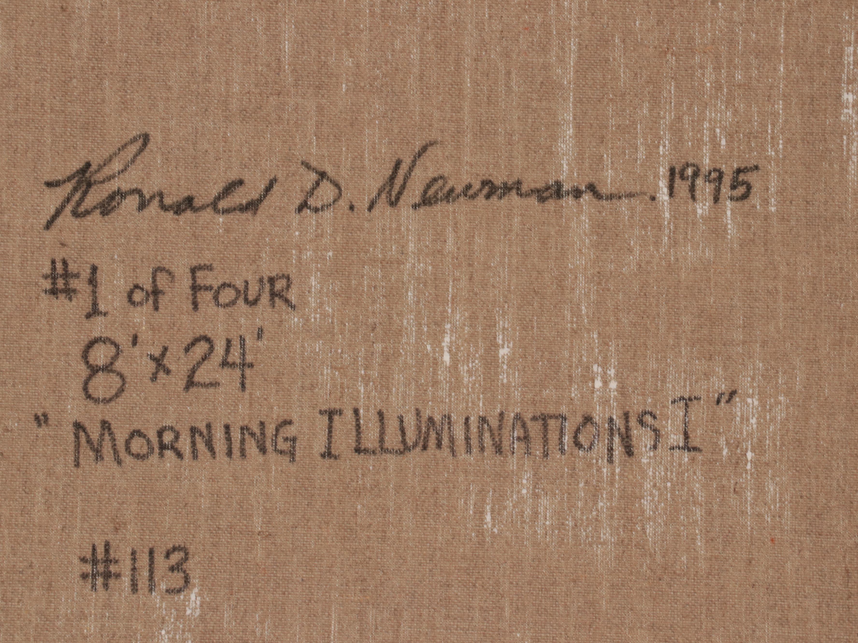Ronald Newman Oil Painting "Morning Illuminations," 1995