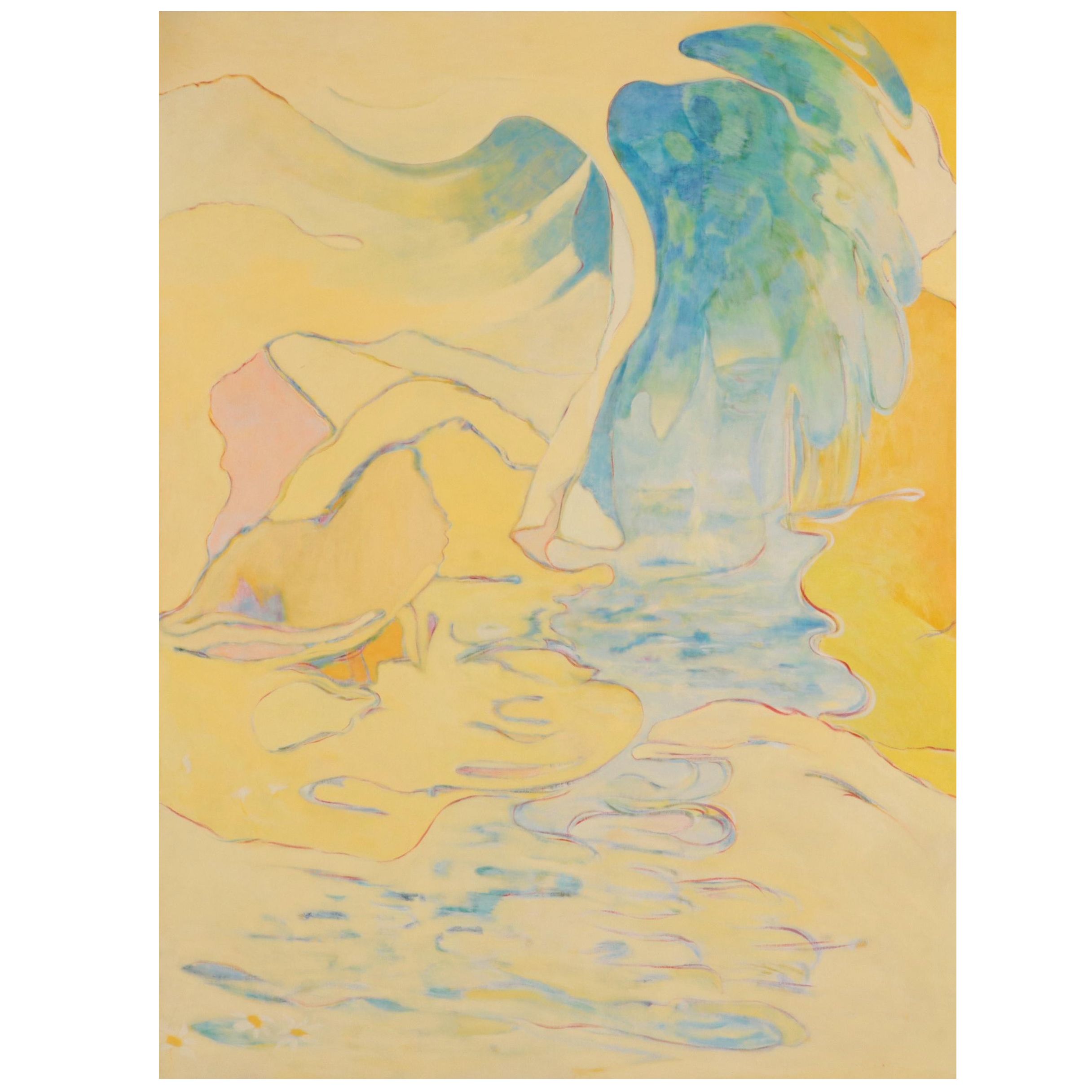 Ronald Newman Oil Painting "Morning Illuminations," 1995