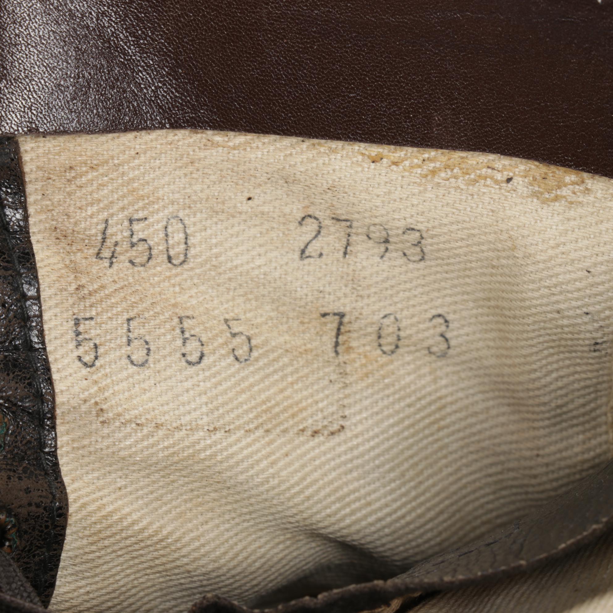 Edwardian Leather Shoes, Raccoon Fur Muff and Asian Vanity Items, Early 20th C.