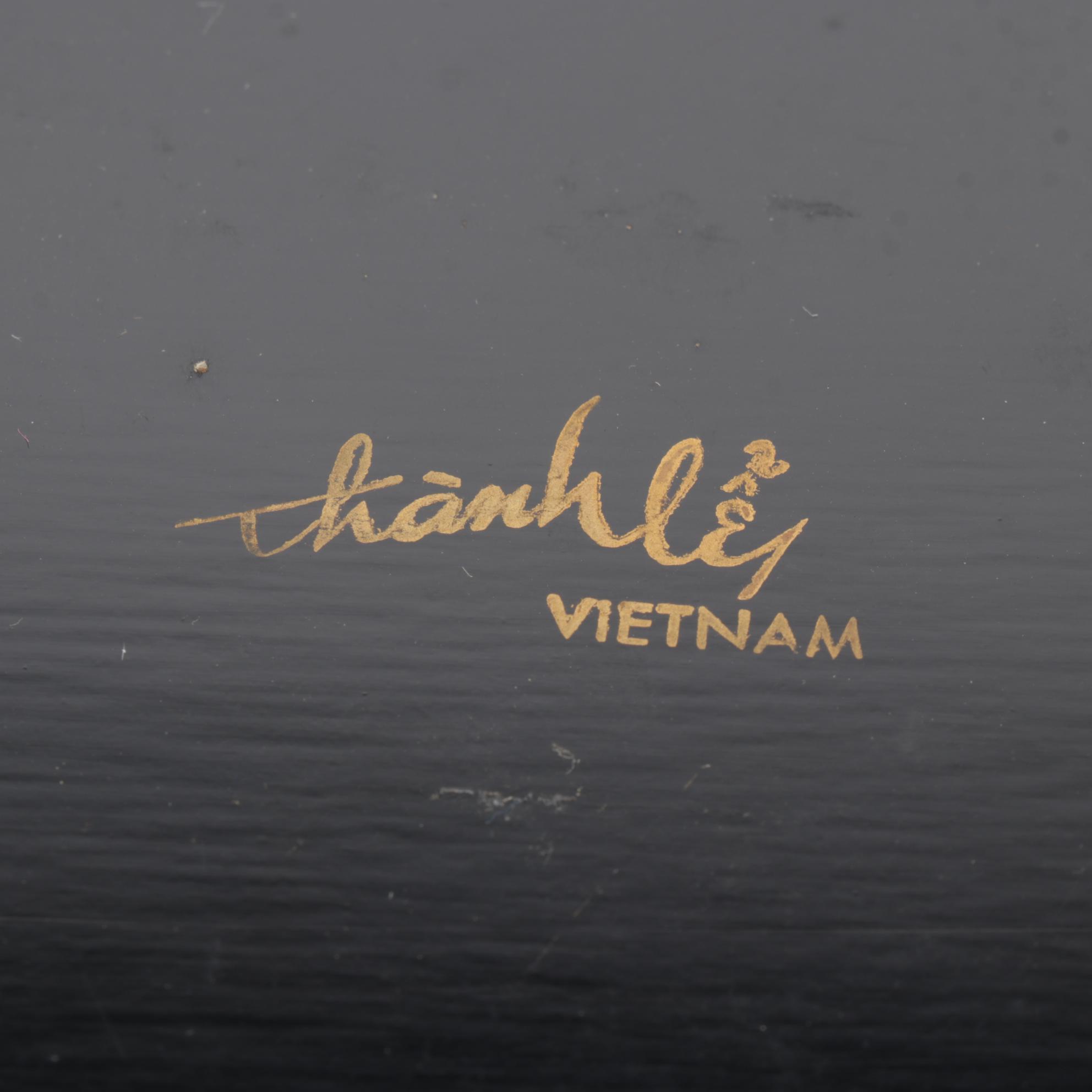 Edwardian Leather Shoes, Raccoon Fur Muff and Asian Vanity Items, Early 20th C.