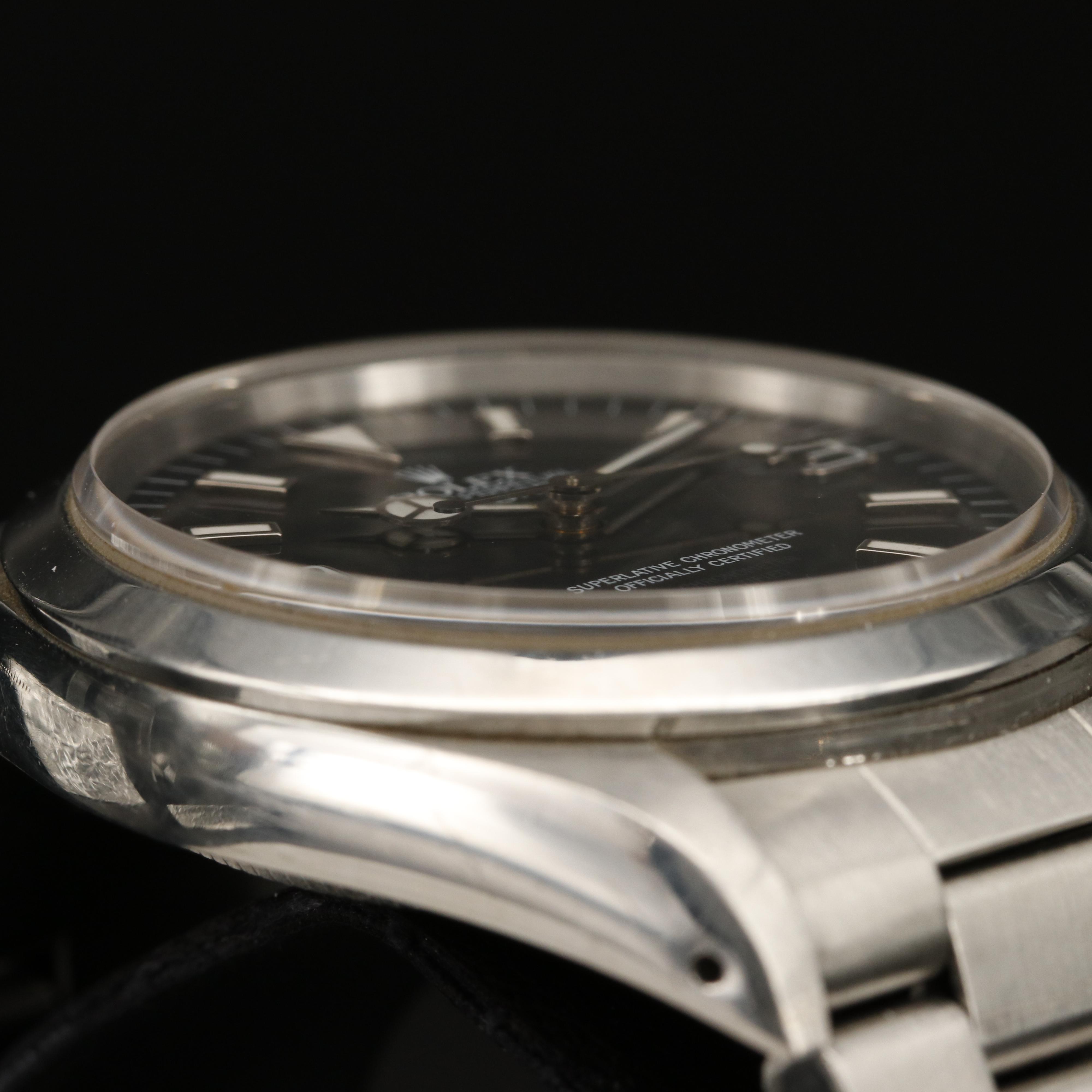 1991 Rolex Oyster Perpetual Explorer "T-Swiss" Watch