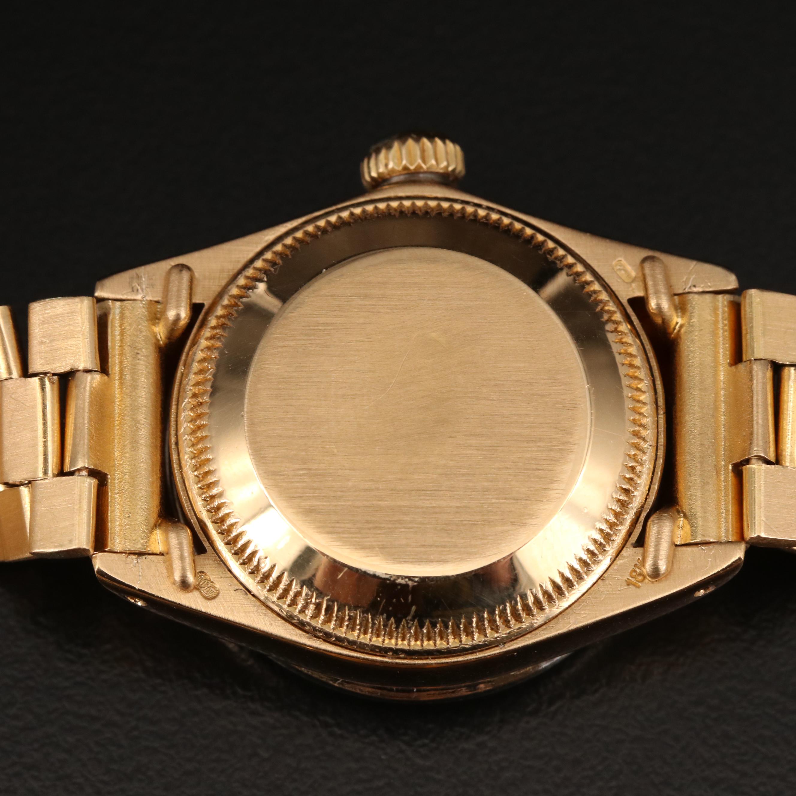1981 Rolex Datejust 18K Diamond Dial and Bezel Watch