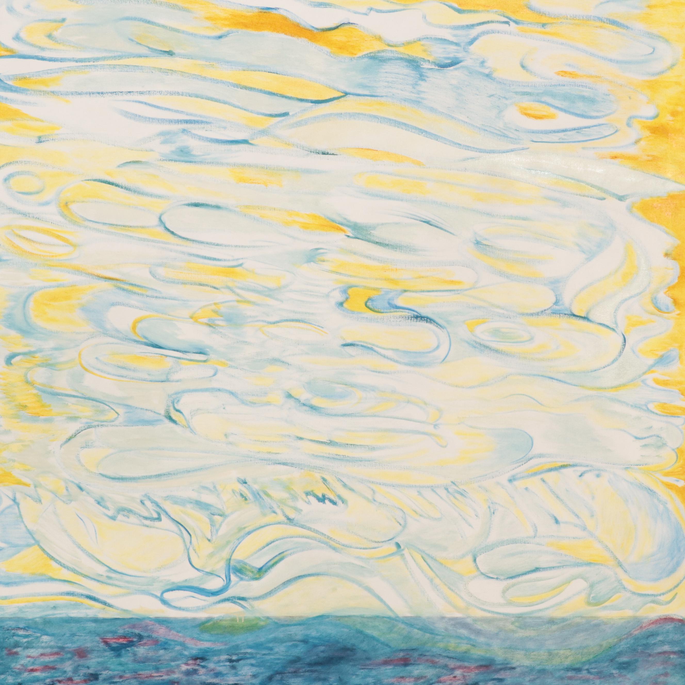 Ronald Newman Large-Scale Abstract Oil Painting