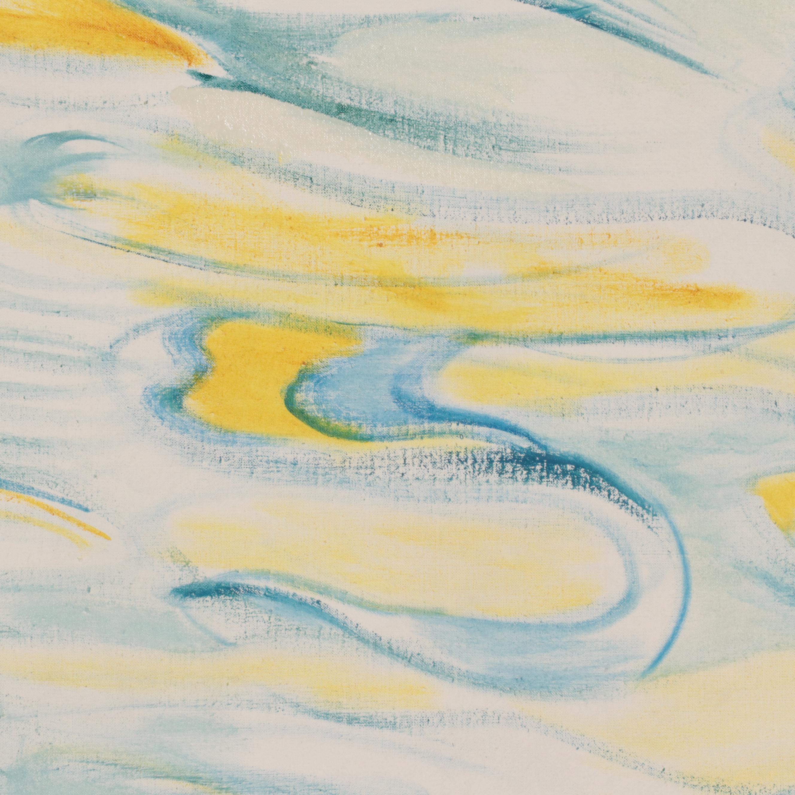 Ronald Newman Large-Scale Abstract Oil Painting