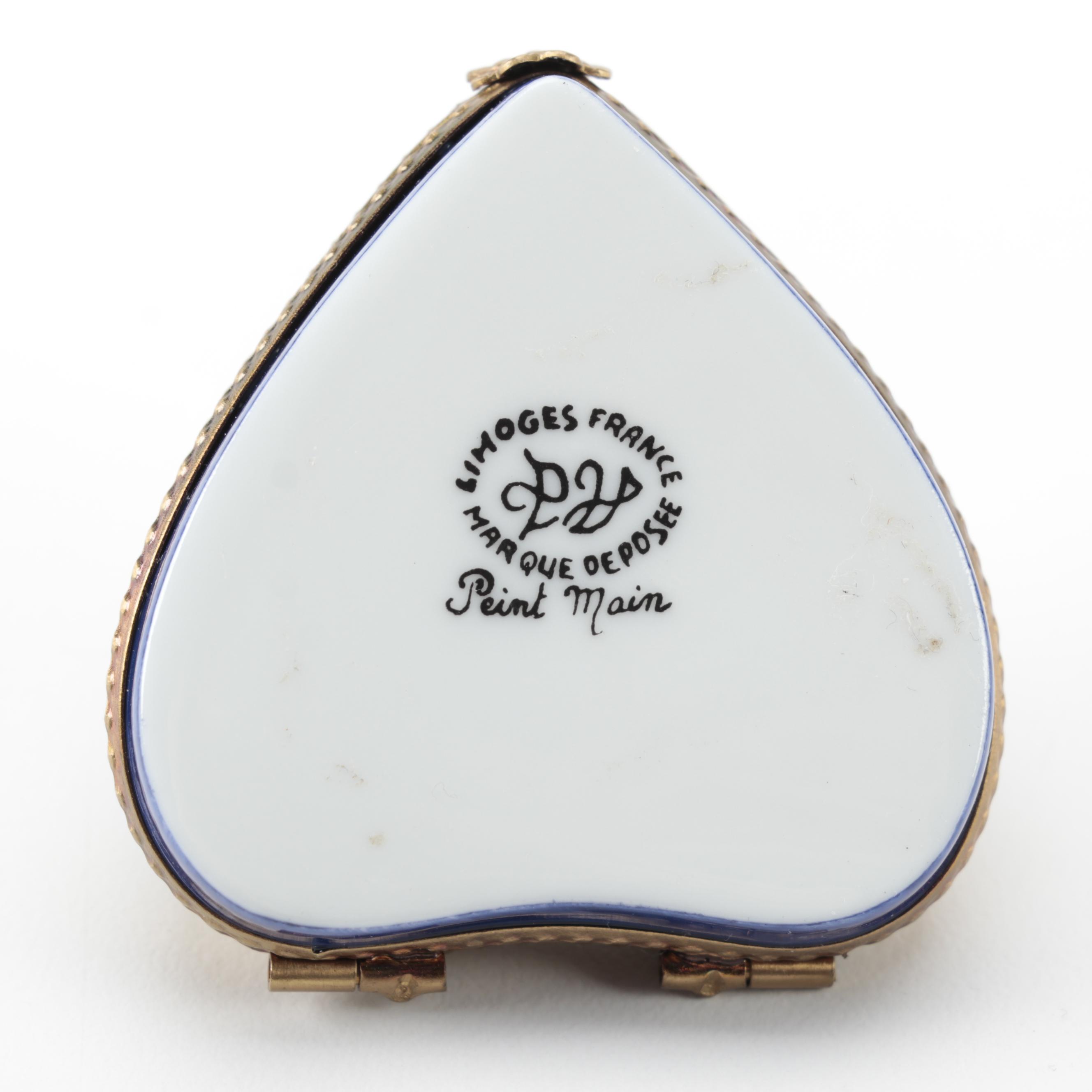 Parry Vielle Porcelain Frog Limoges Box