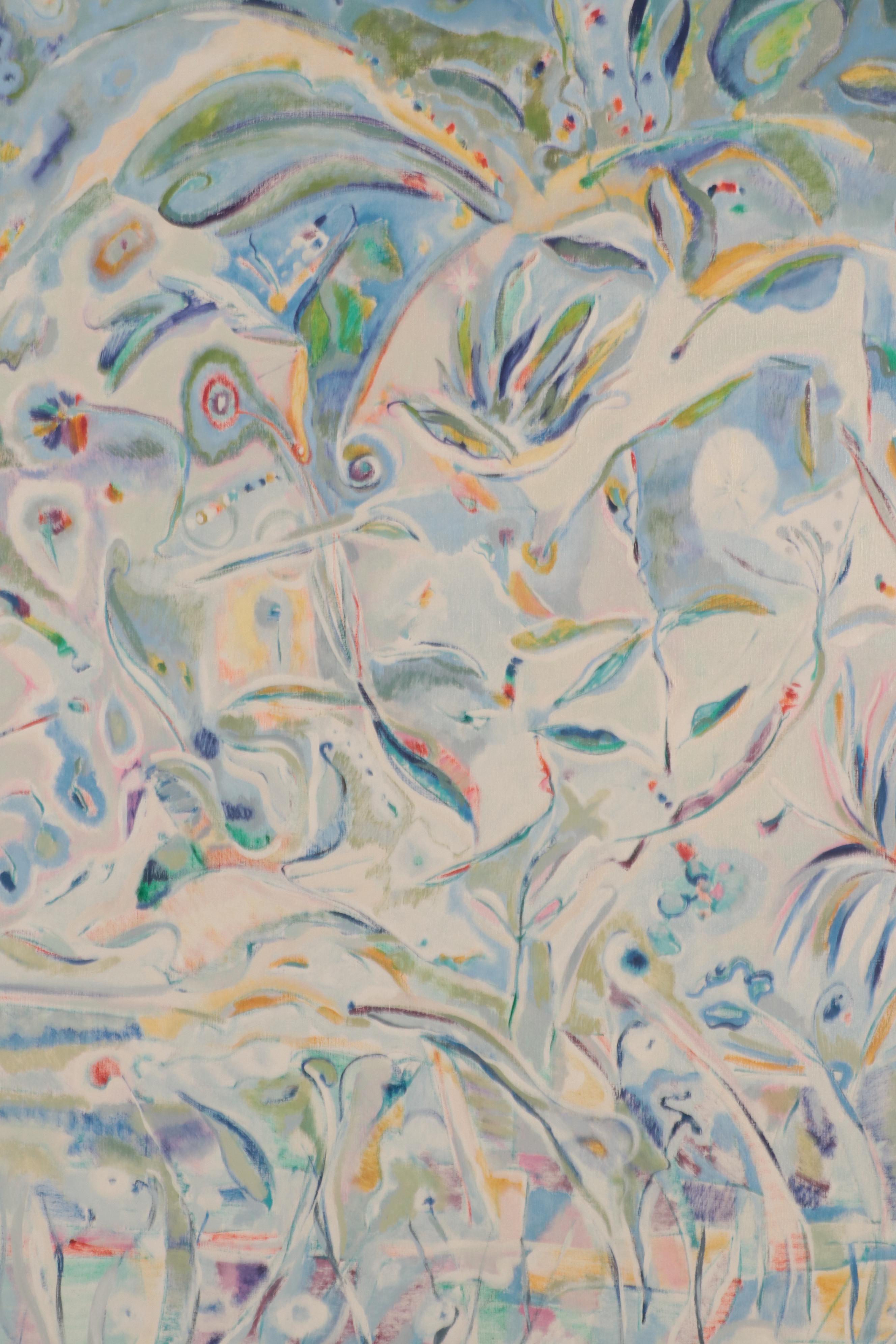 Ronald Newman Large-Scale Abstract Oil Painting