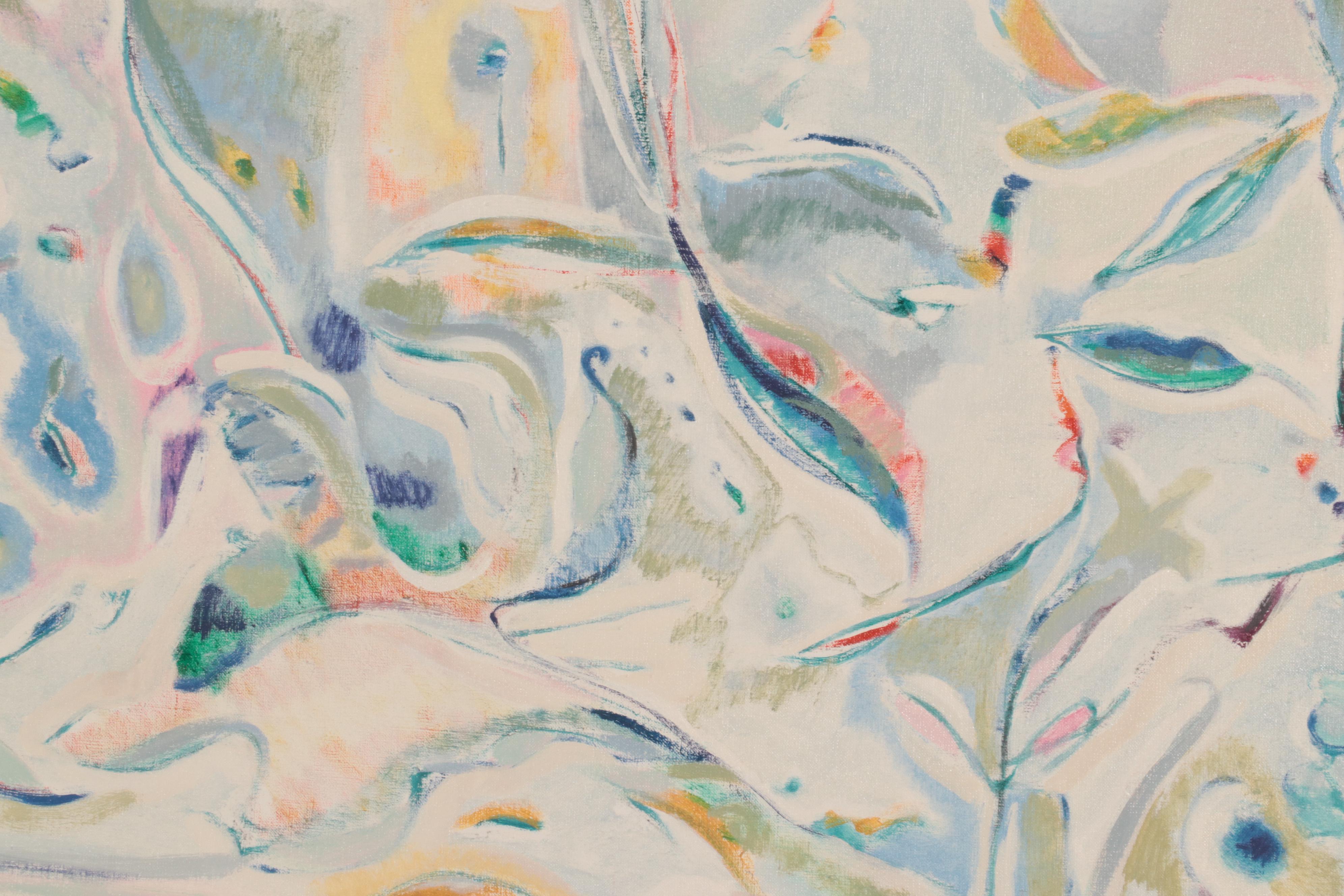 Ronald Newman Large-Scale Abstract Oil Painting