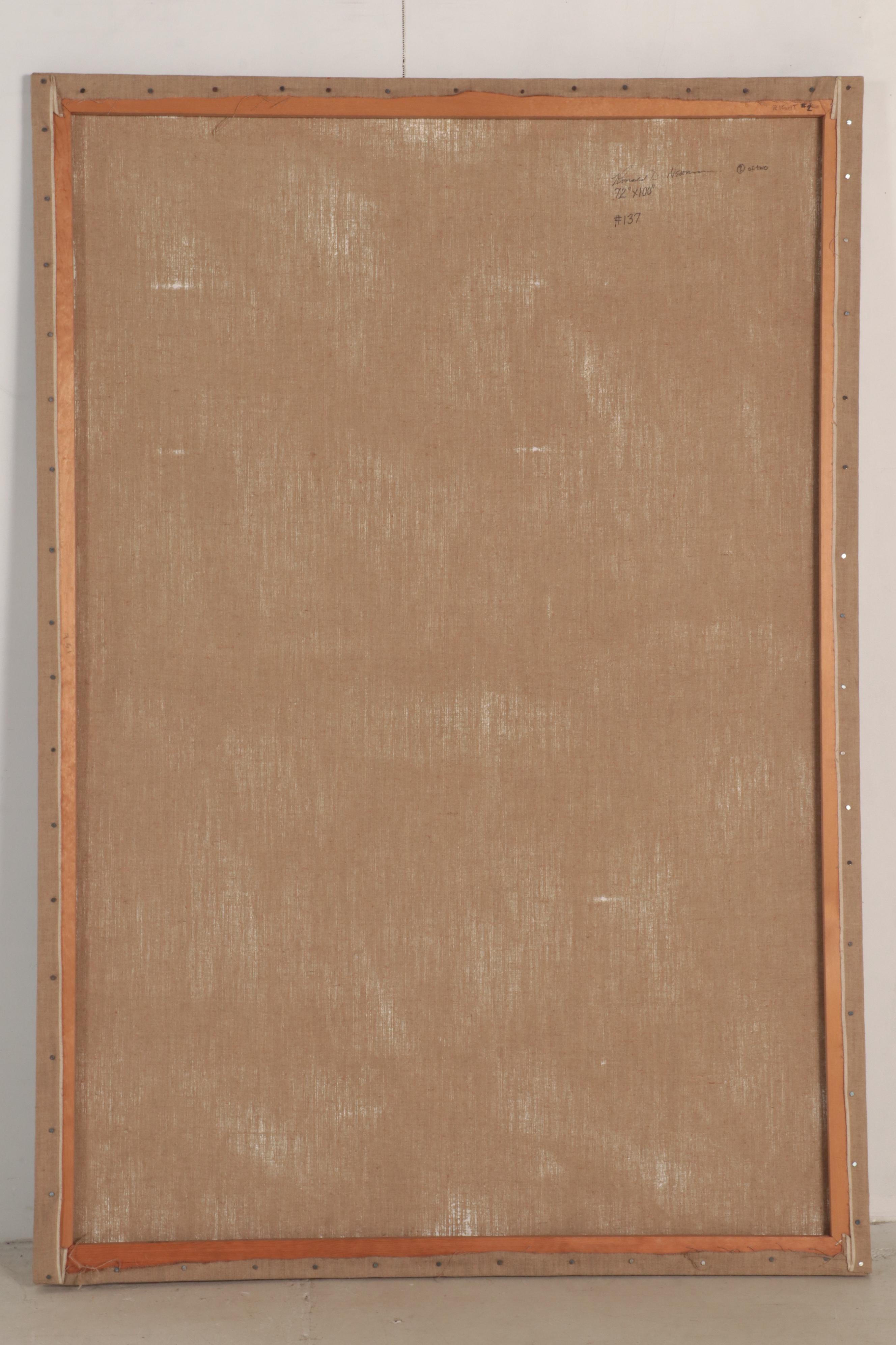 Ronald Newman Large-Scale Abstract Oil Painting